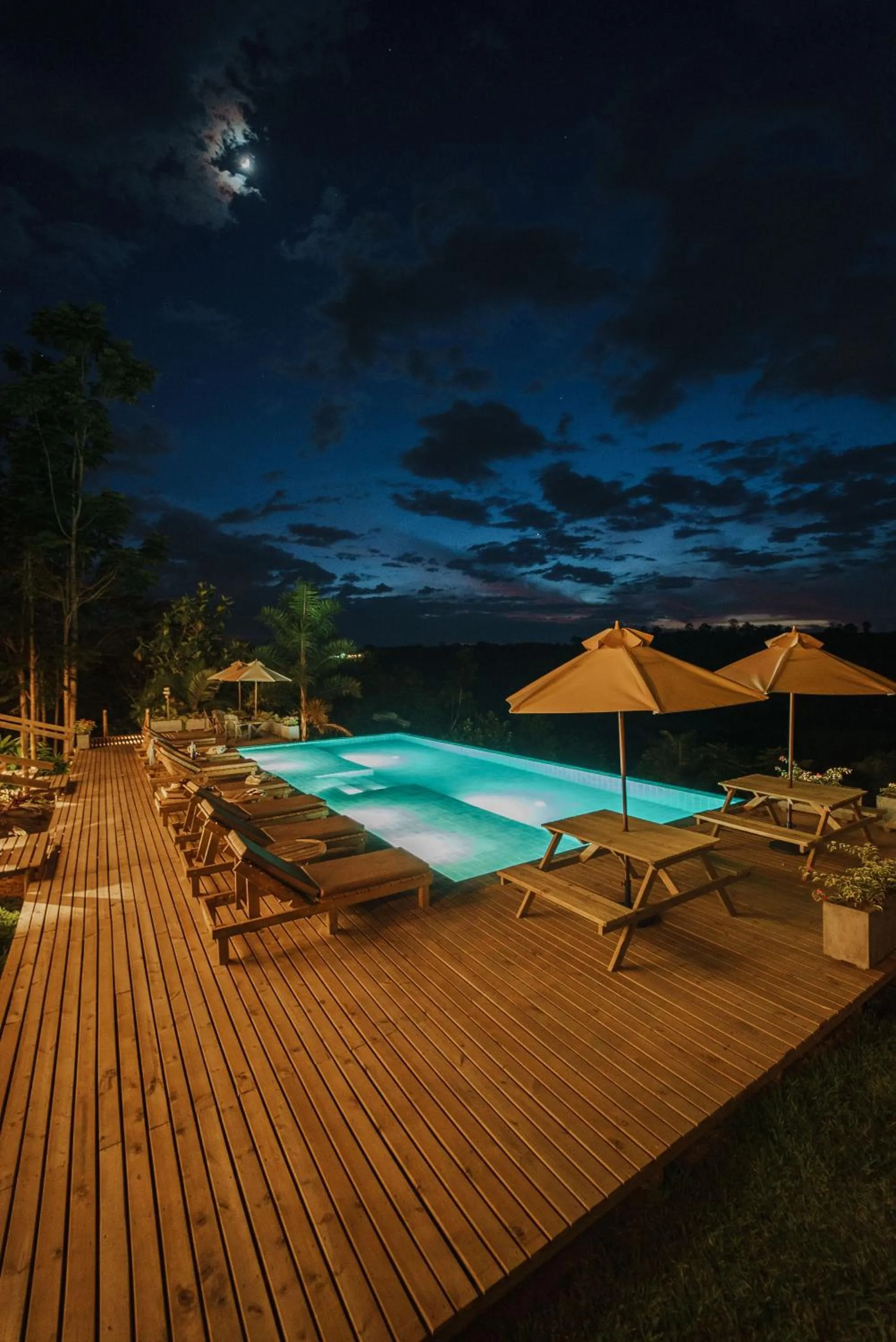 Pool view in Glamping Entre Rios