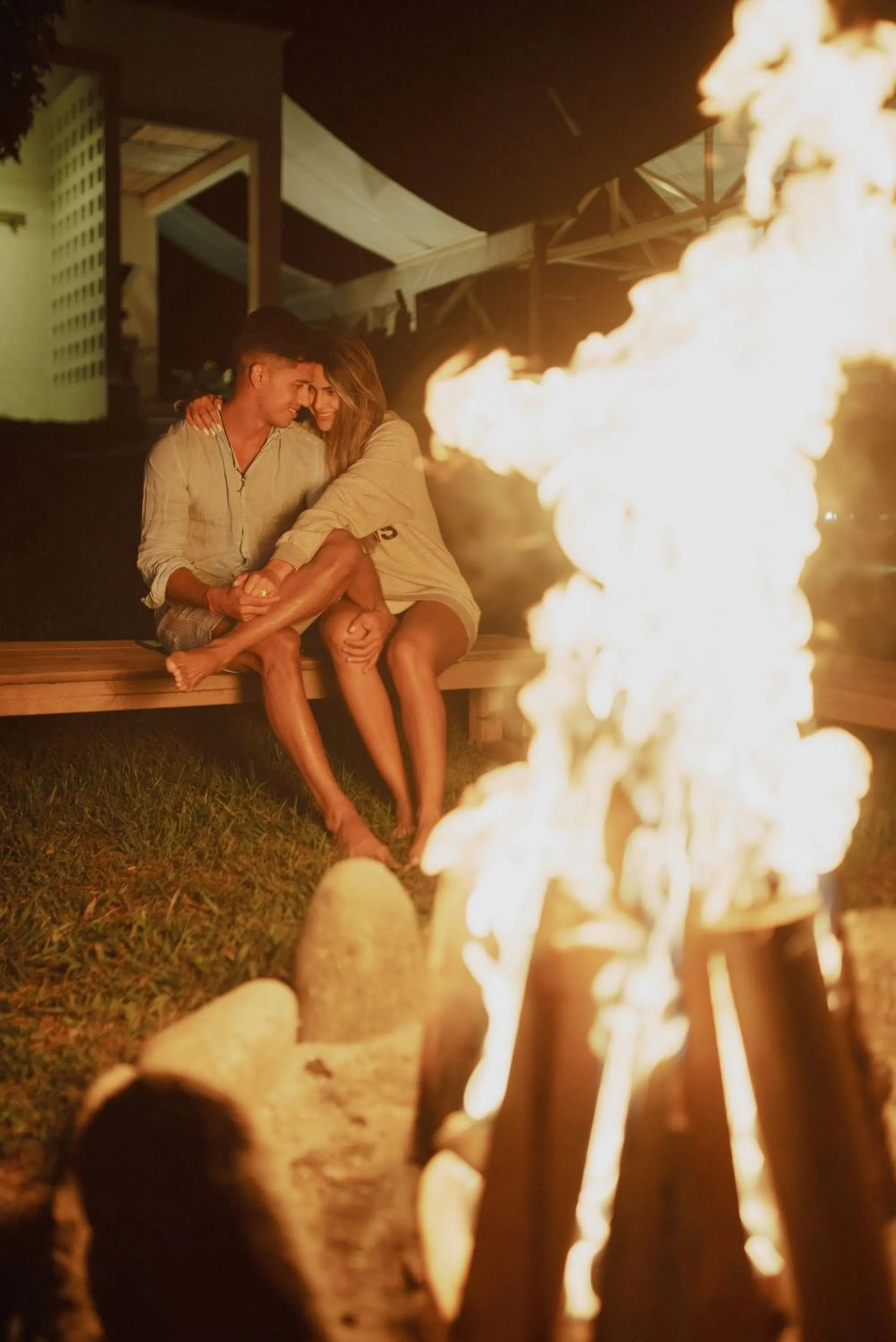 fireplace in Glamping Entre Rios