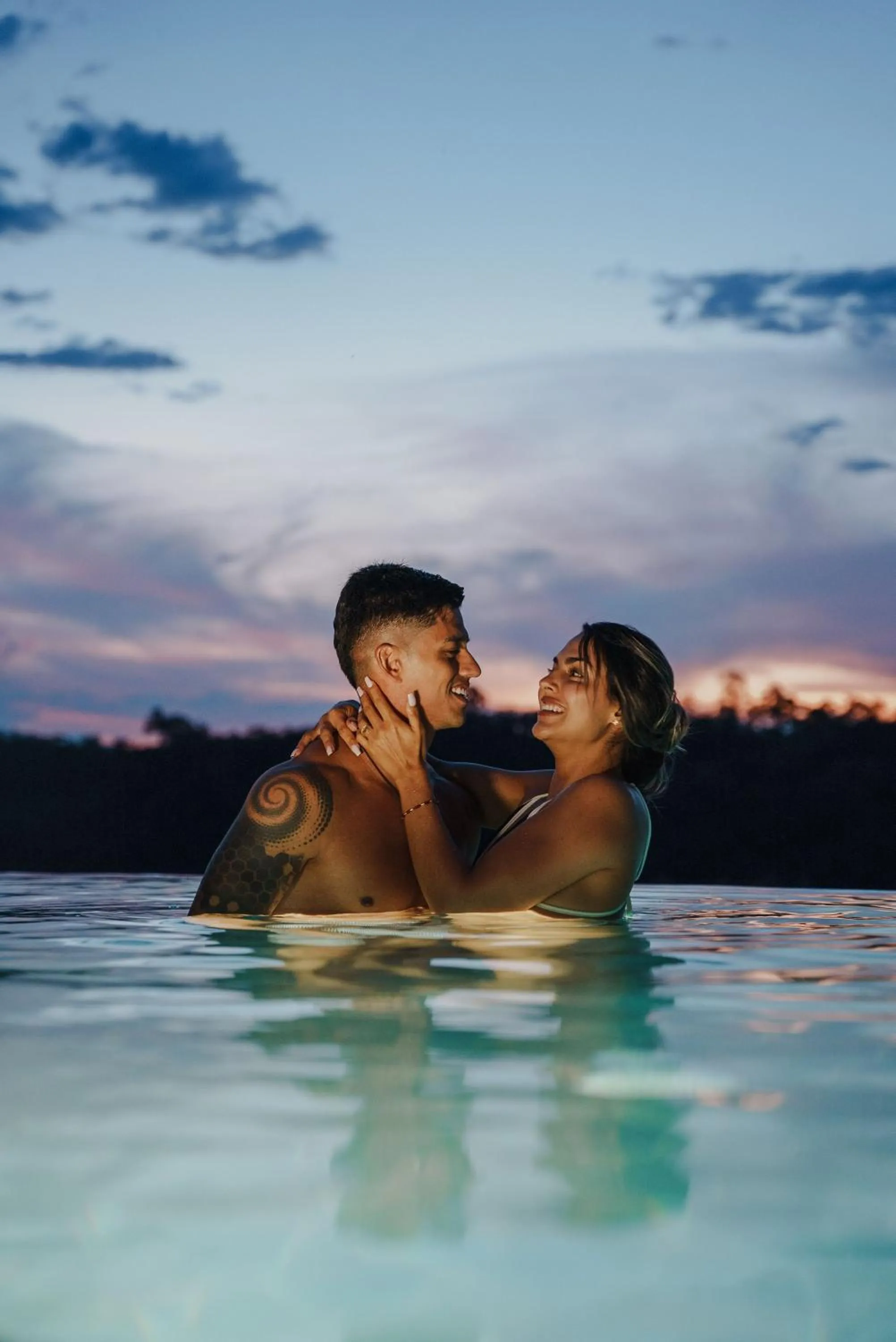 Swimming pool in Glamping Entre Rios