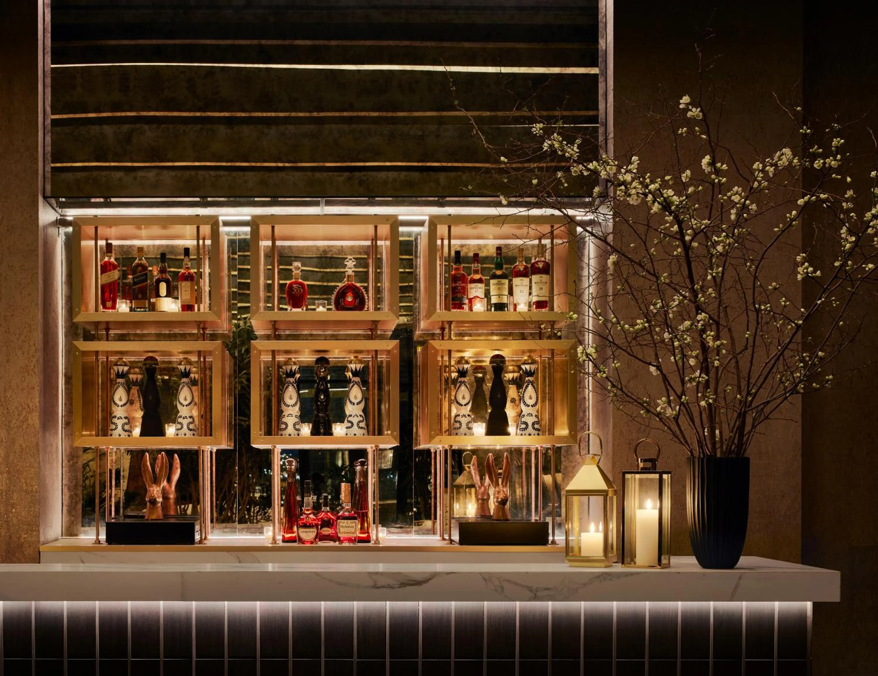 Lounge or bar in Gansevoort Meatpacking