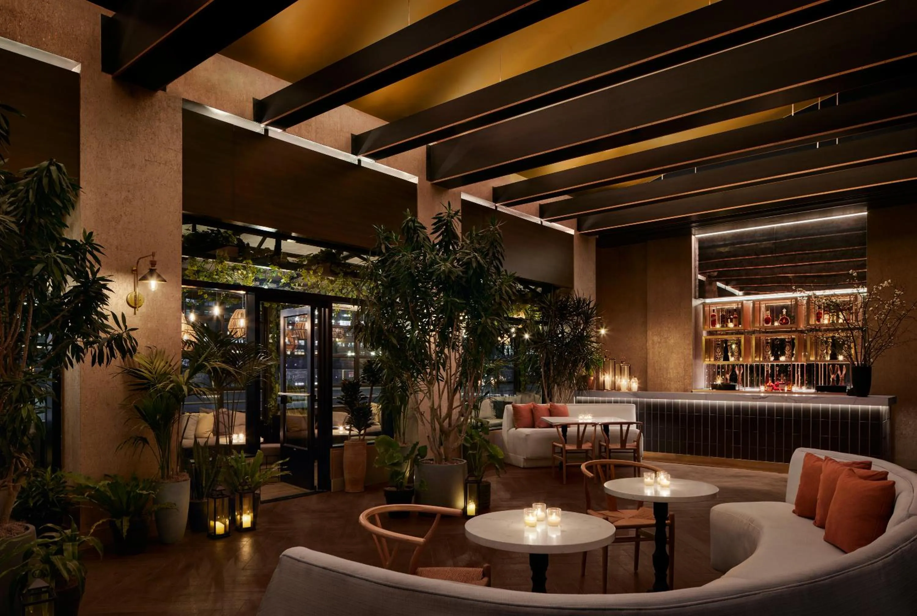 Lounge or bar in Gansevoort Meatpacking