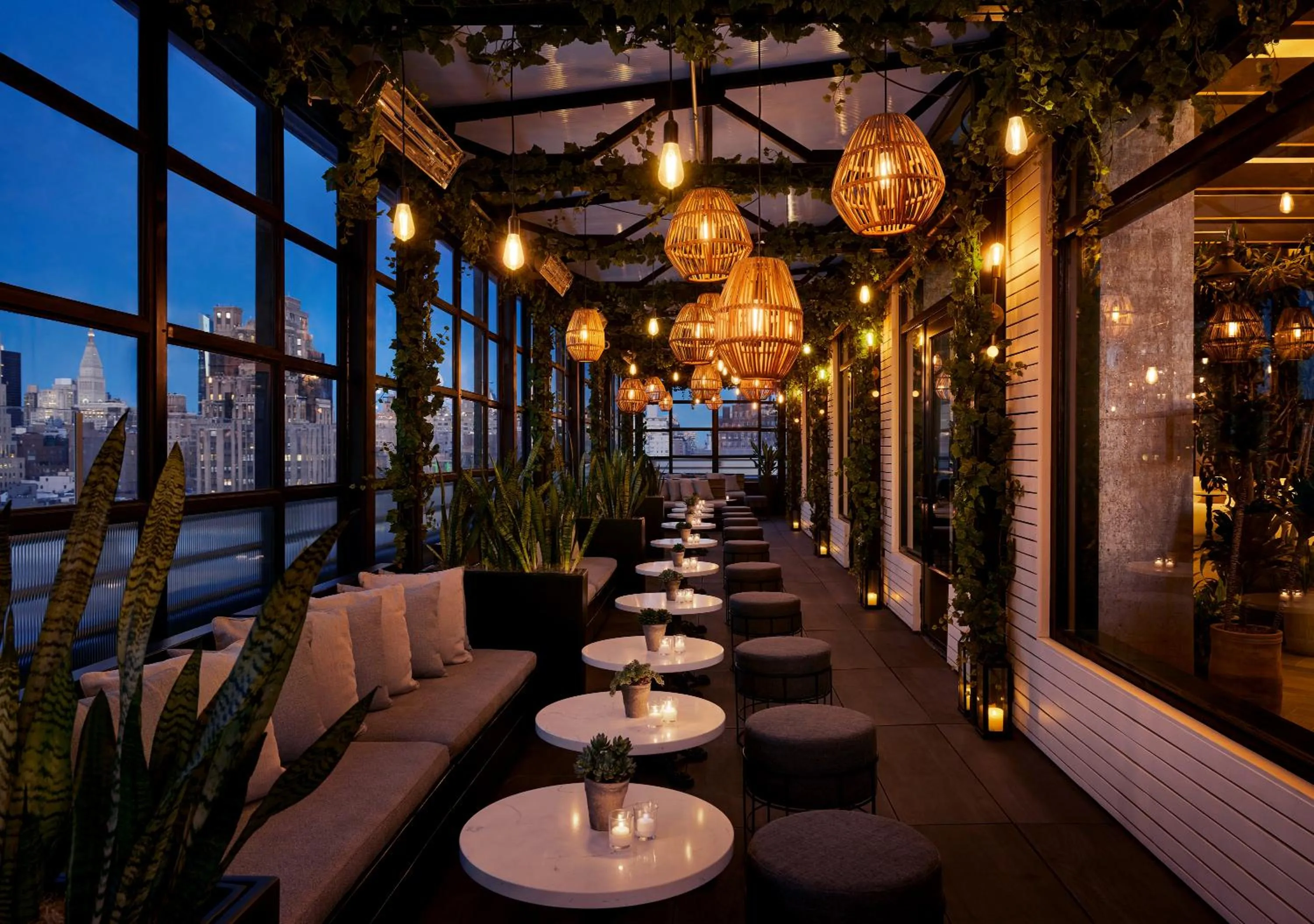 Lounge or bar in Gansevoort Meatpacking