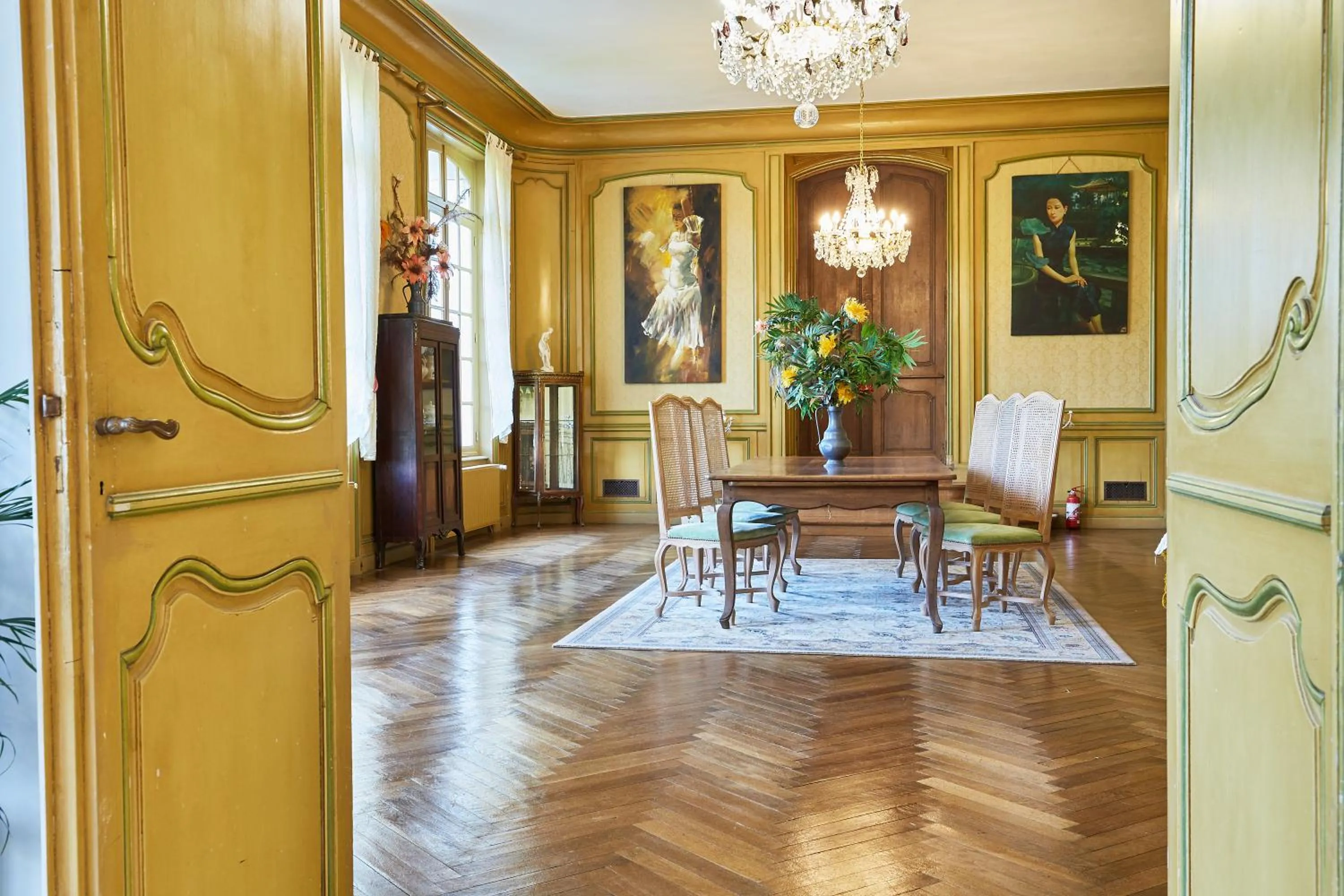 Living room in Chateau des Monts
