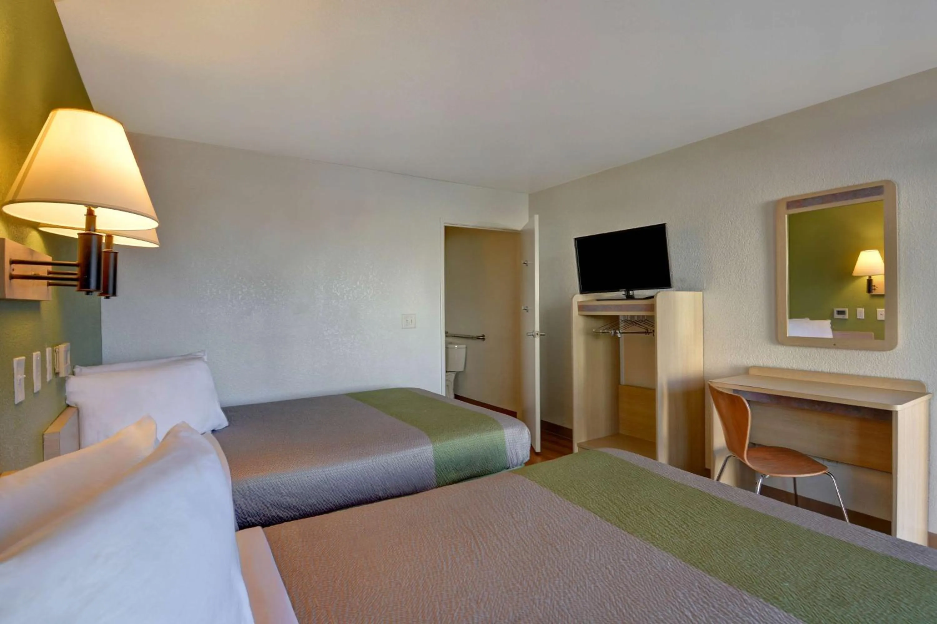 Bedroom, Bed in Motel 6-Cocoa Beach, FL