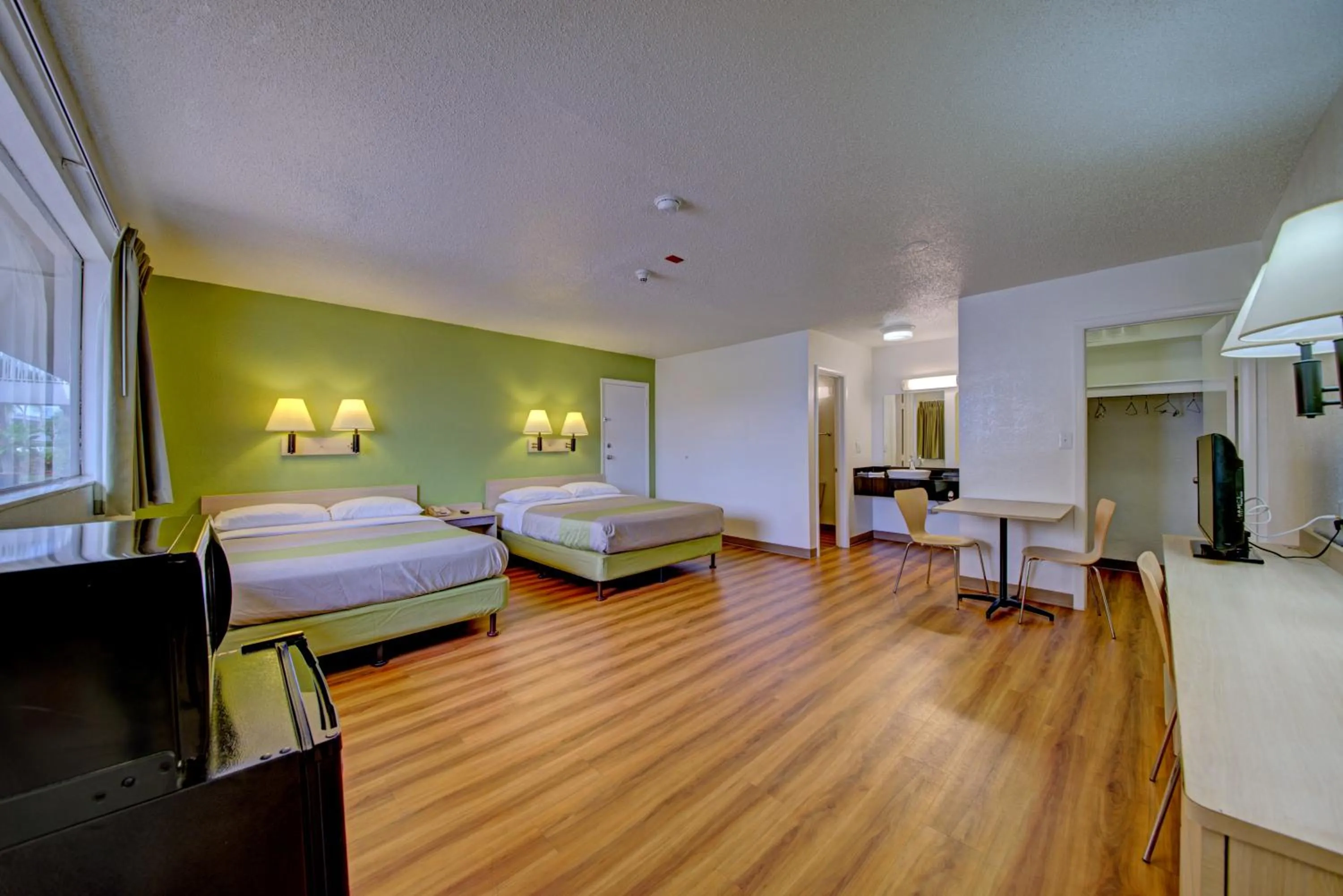 Bed in Motel 6-Cocoa Beach, FL