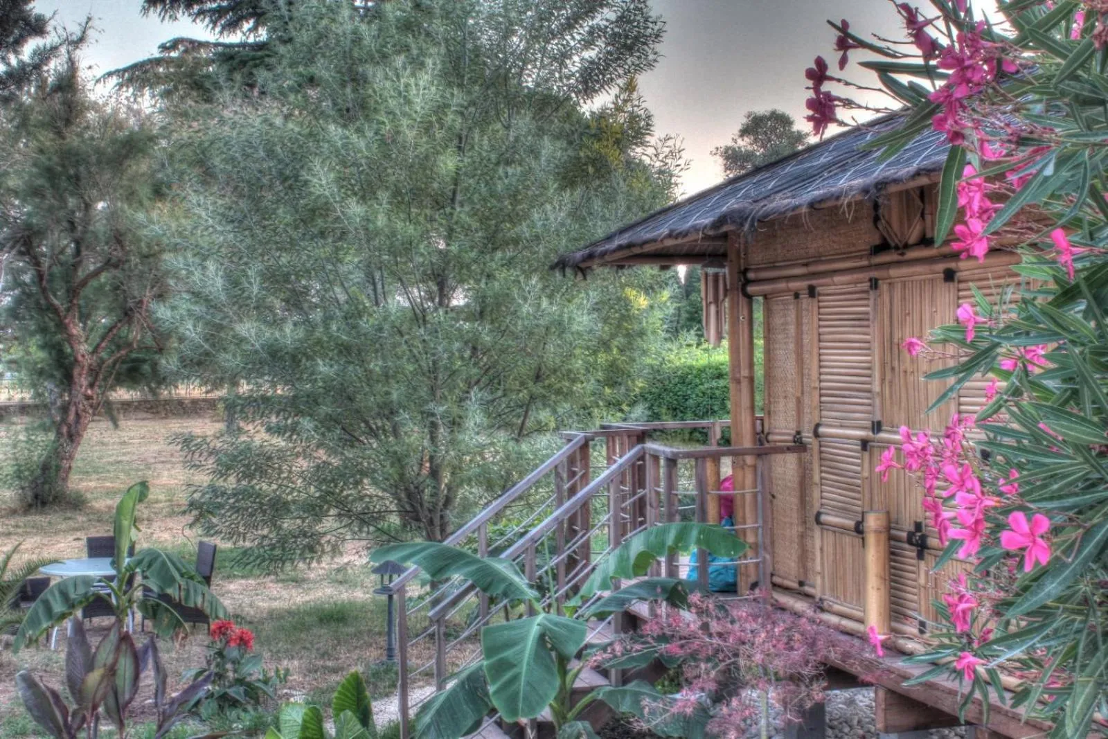 Hot Tub in La Demeure de l'Arche