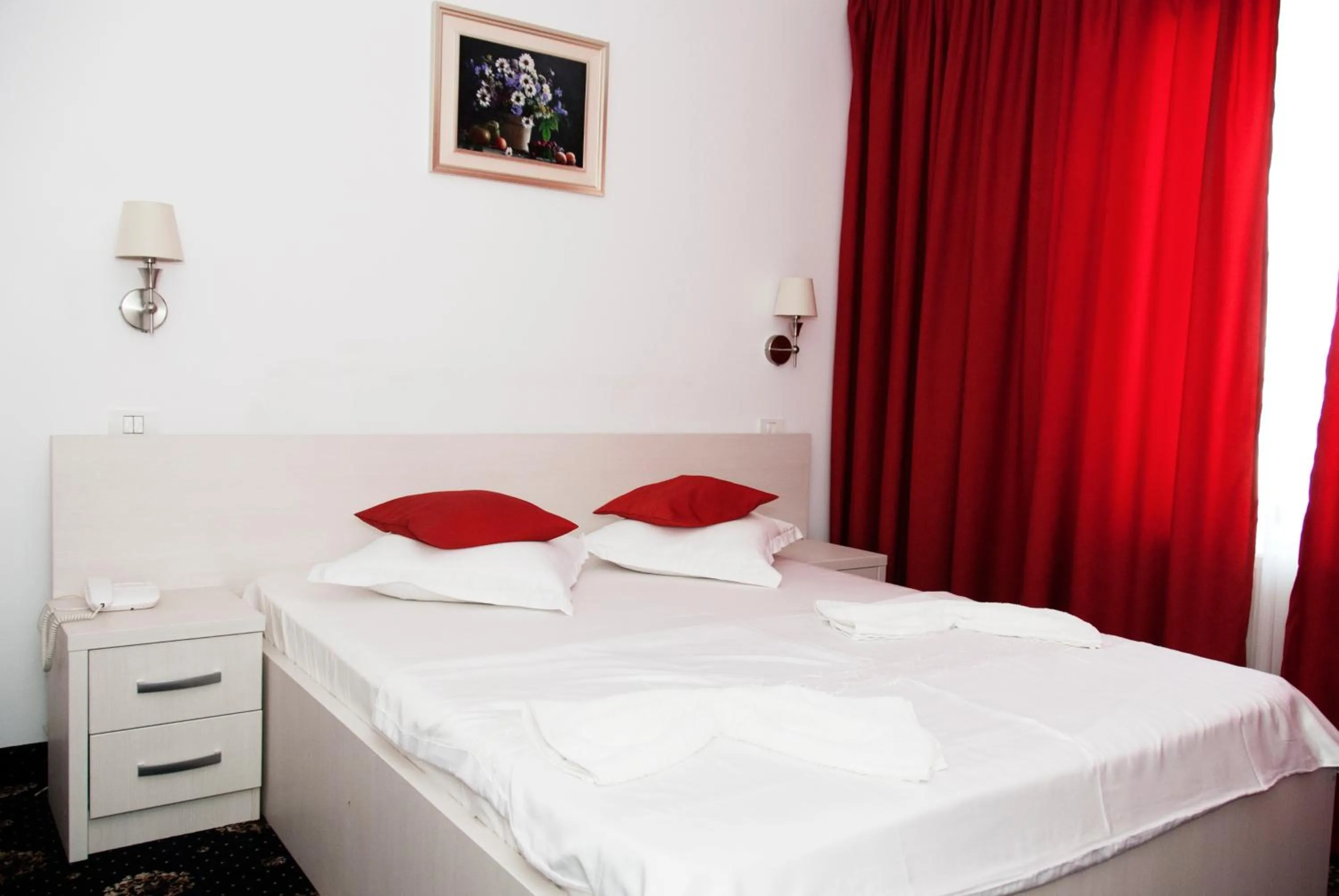 Bed in Hotel Cristian