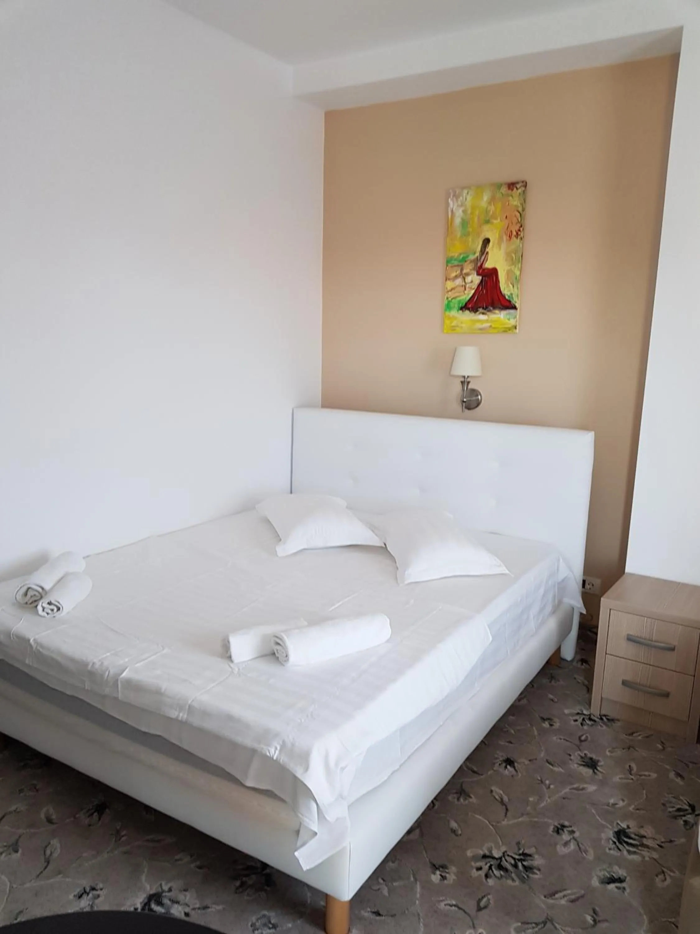 Bed in Hotel Cristian