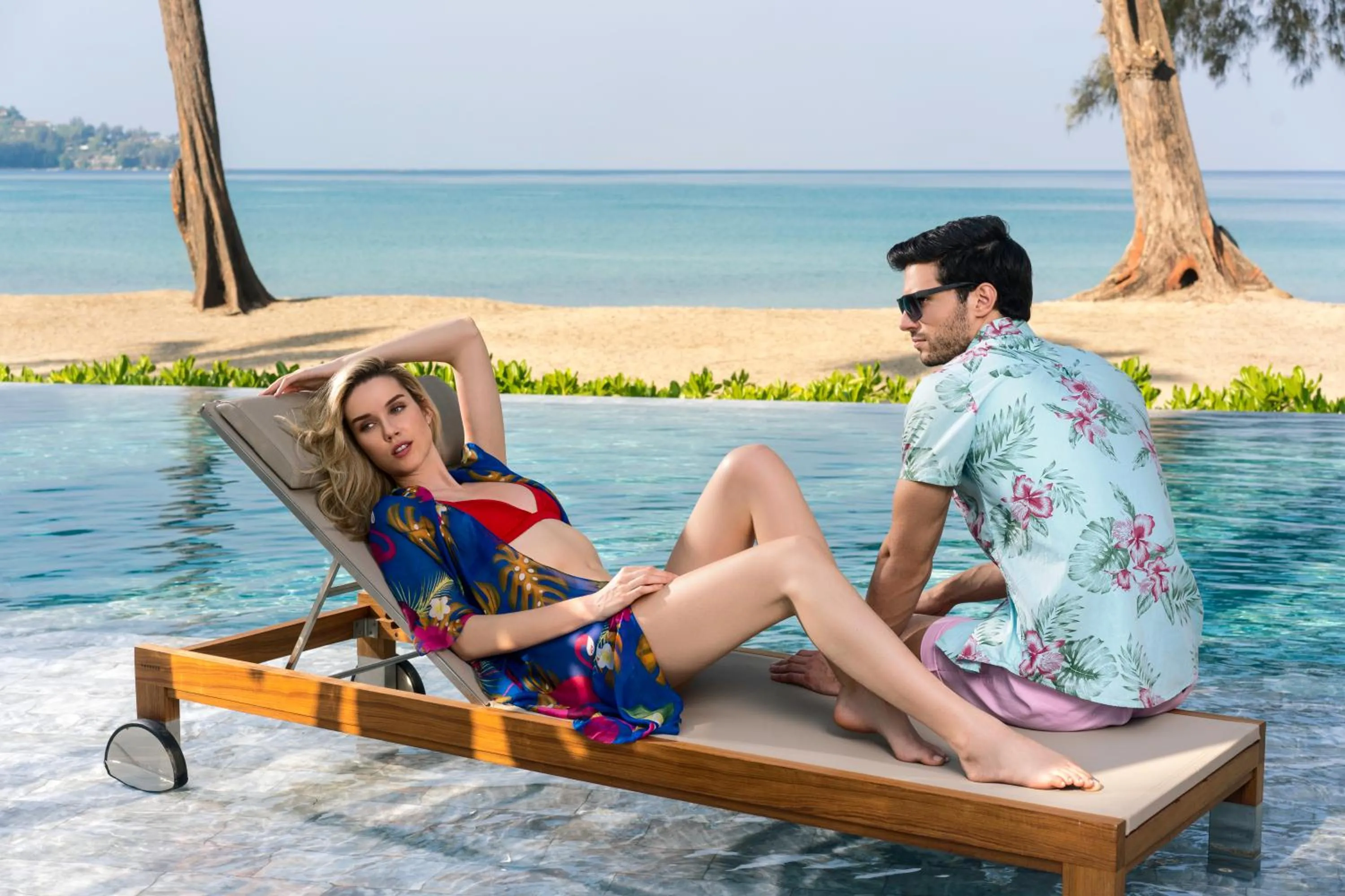 Beach in Twinpalms MontAzure Phuket