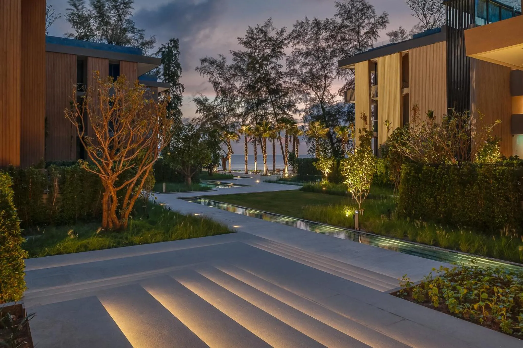 Natural landscape in Twinpalms MontAzure Phuket