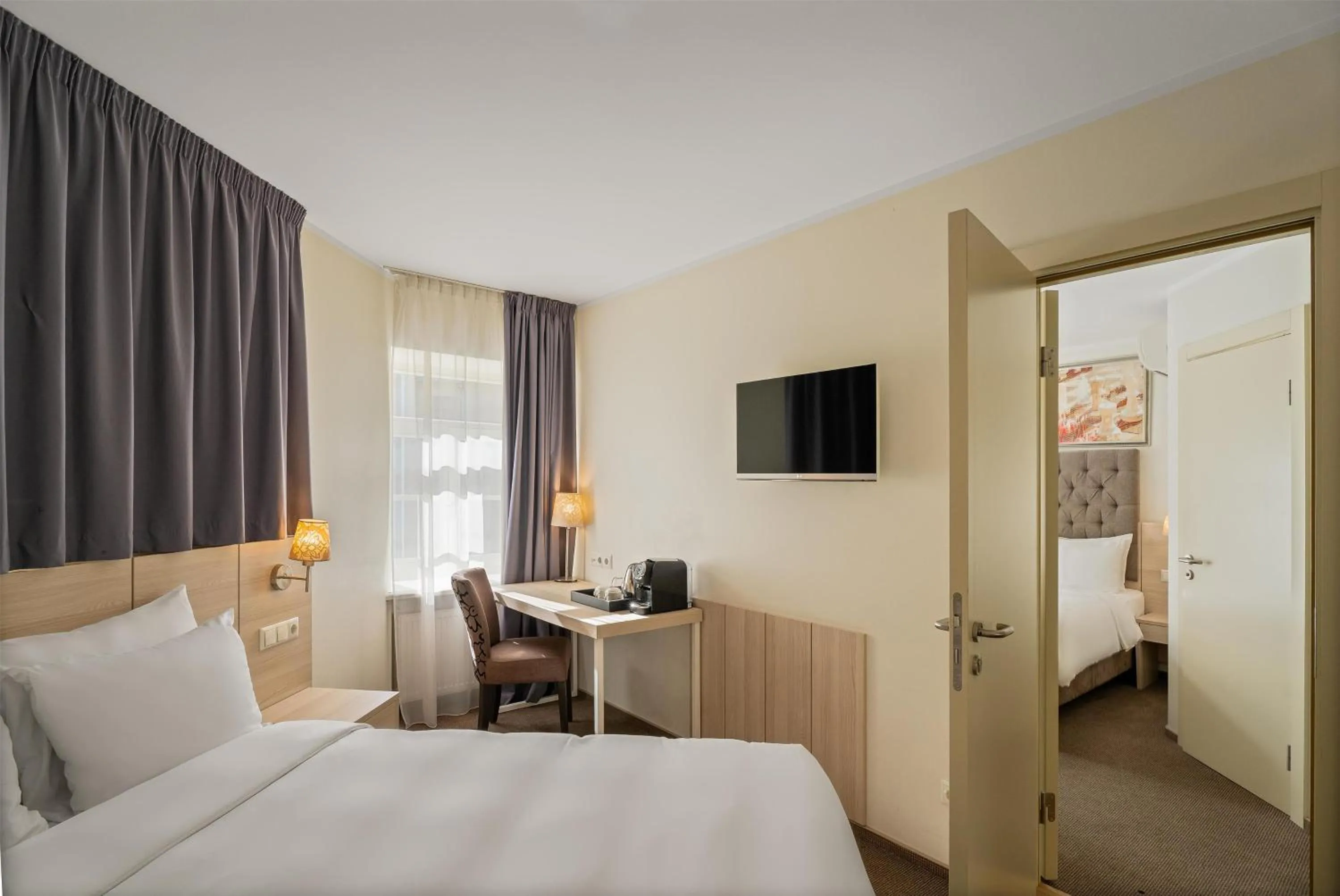 Bed in Radisson Hotel Old Town Riga