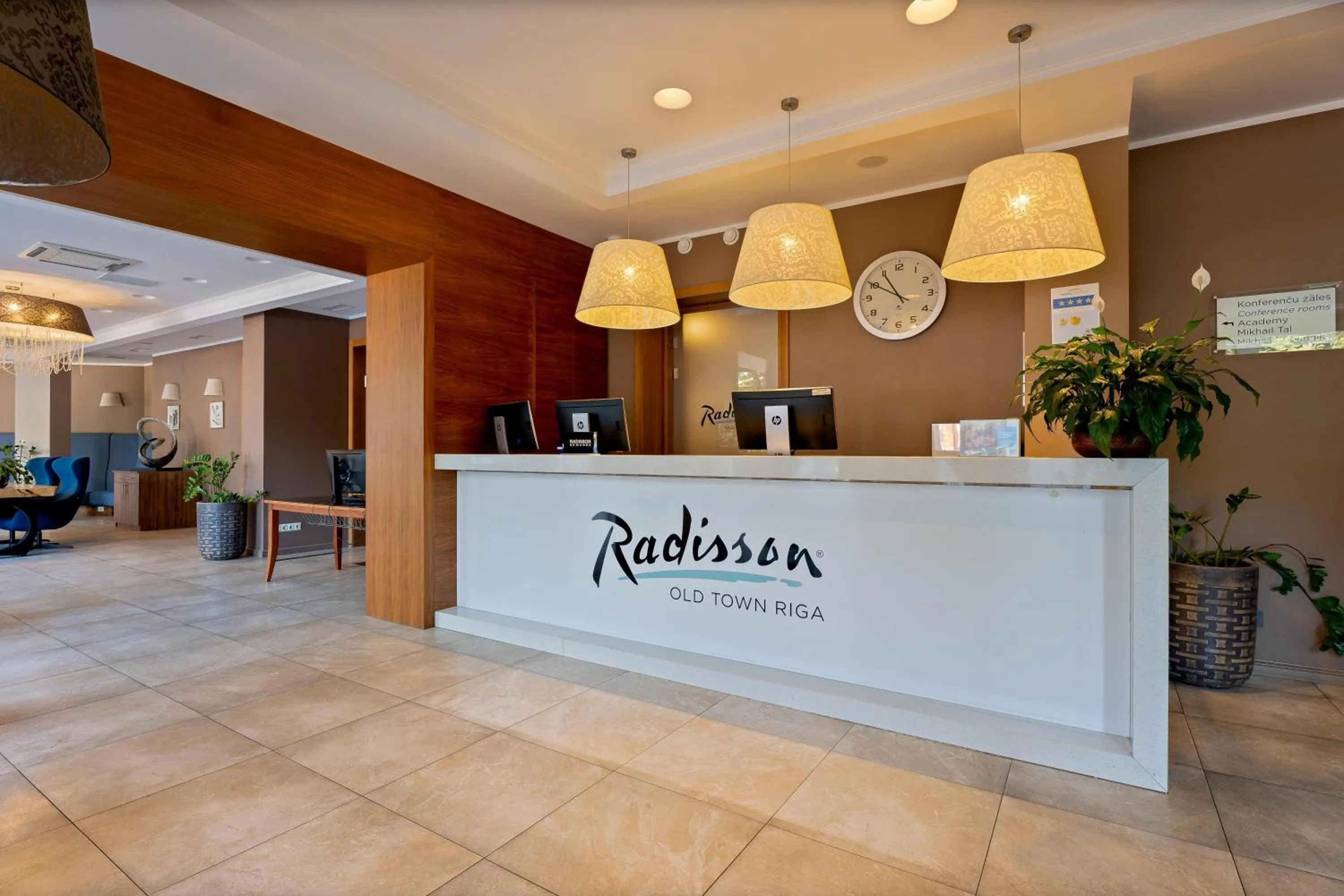 Lobby or reception in Radisson Hotel Old Town Riga