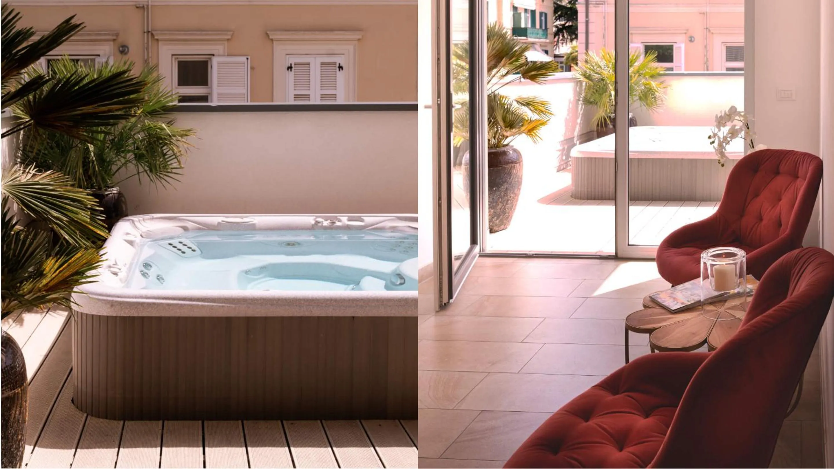 Hot Tub in City Hotel Merano