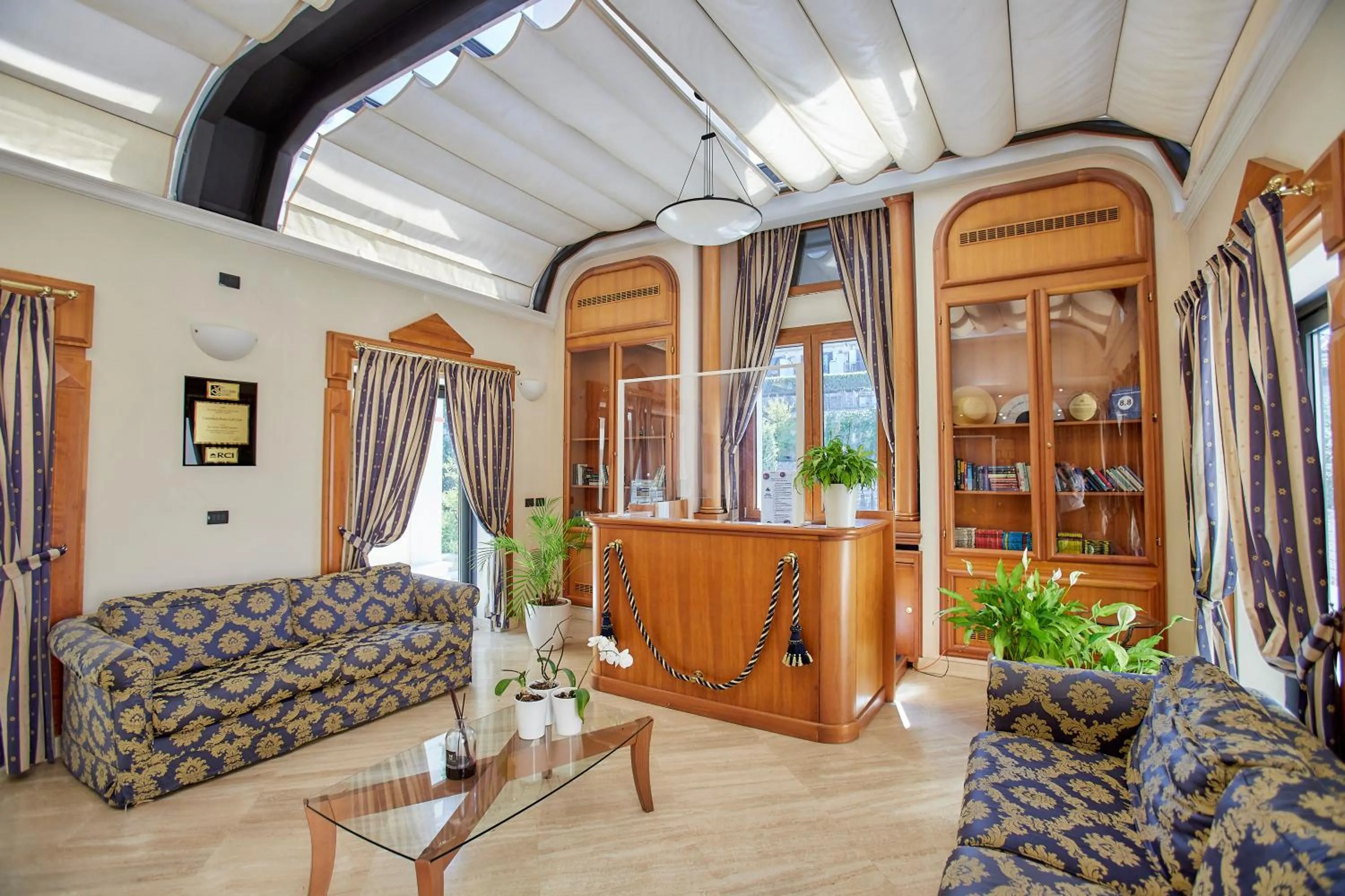 Lobby or reception in Carpediem Roma Golf Club