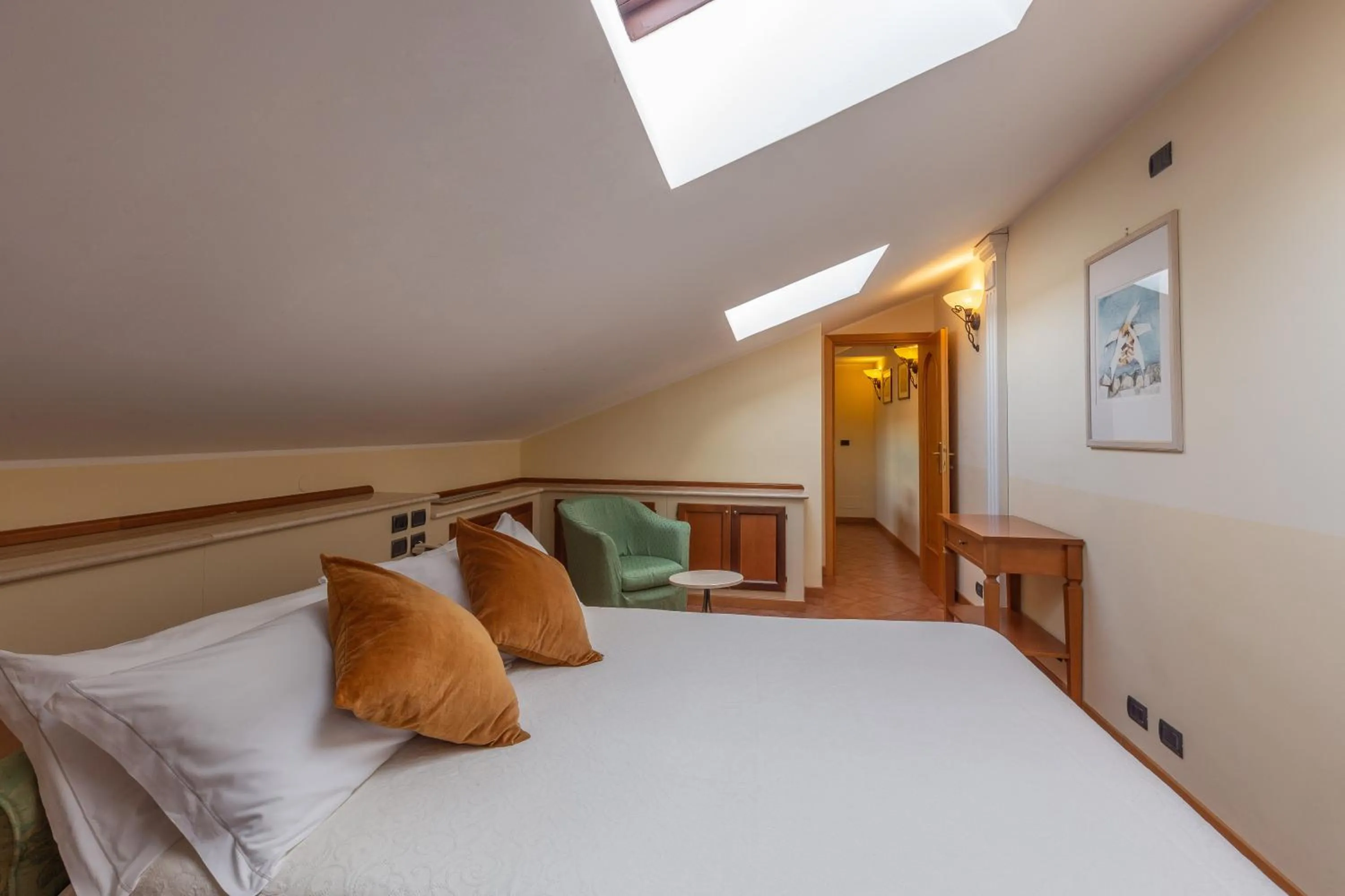 Bedroom, Bed in Carpediem Roma Golf Club