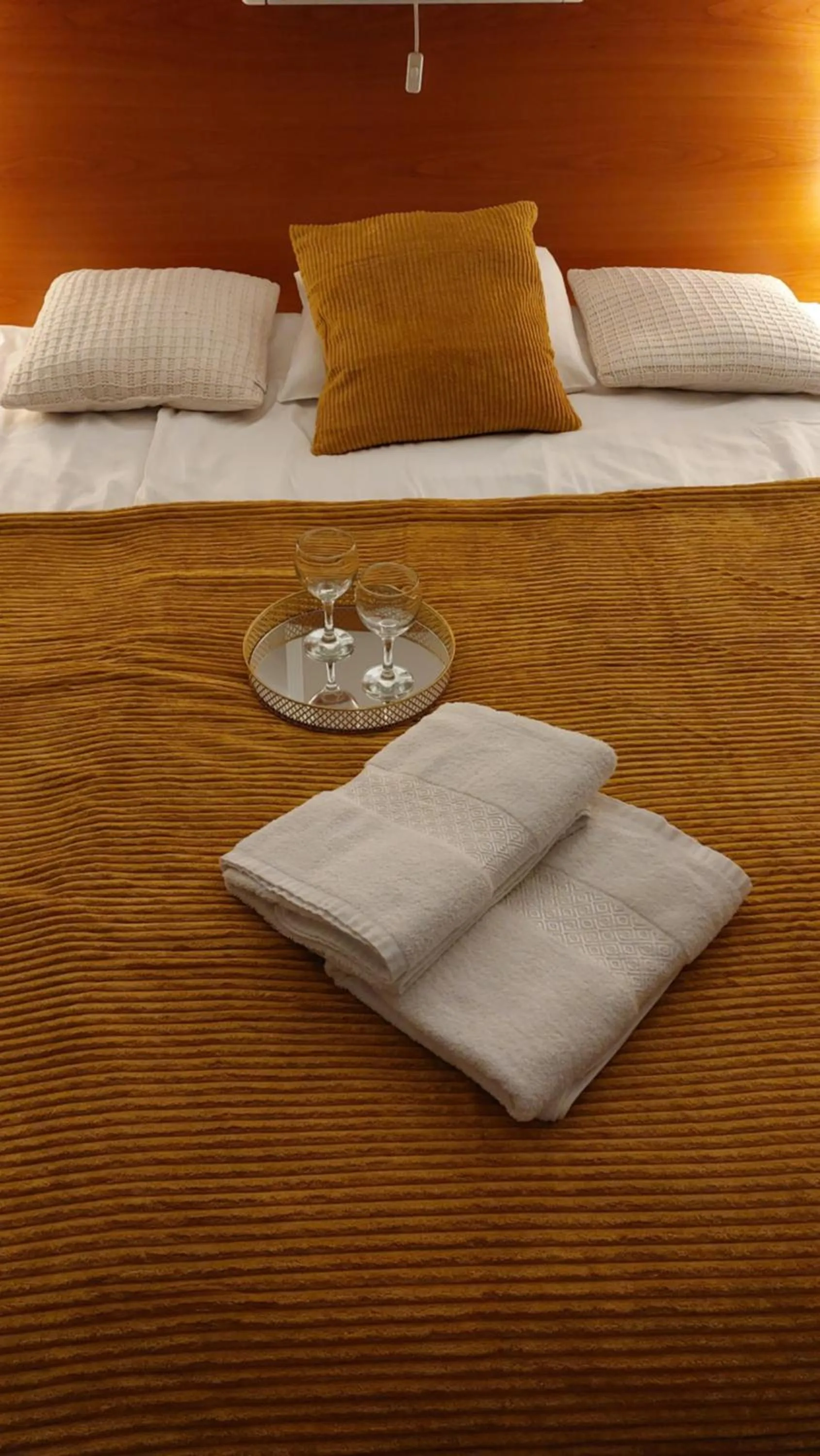 Bed in Family Apartman