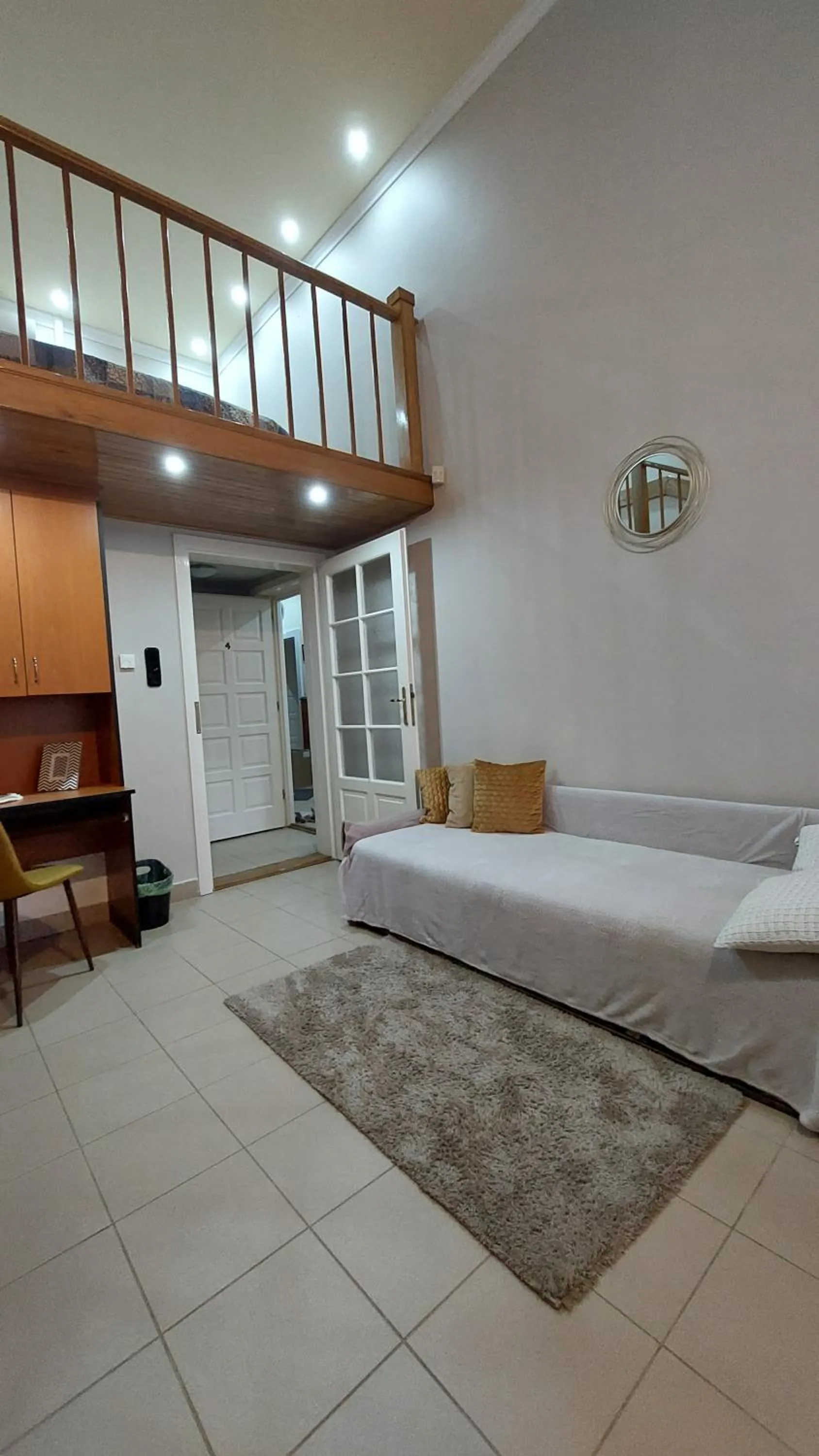 Bed in Family Apartman