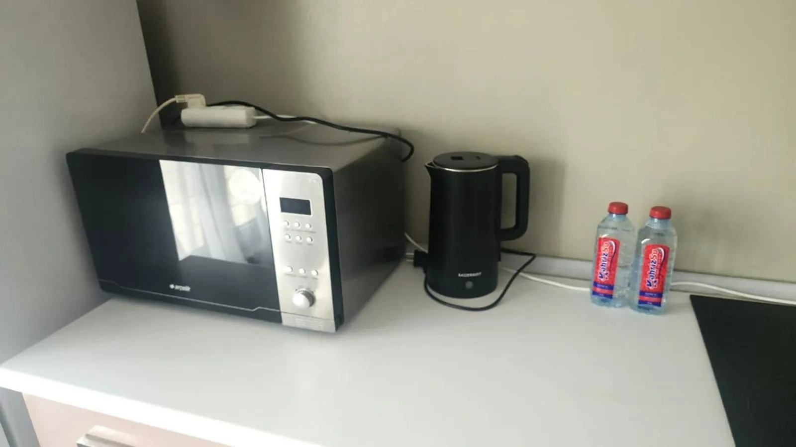 kitchen in Diplomat Suites Hotel