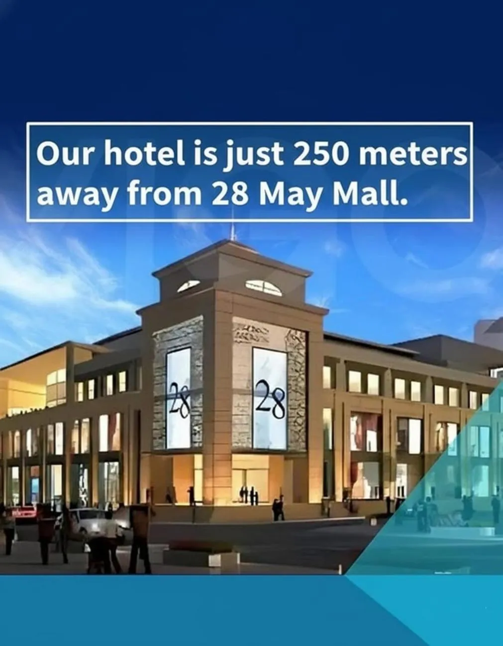 Nearby landmark in Diplomat Suites Hotel