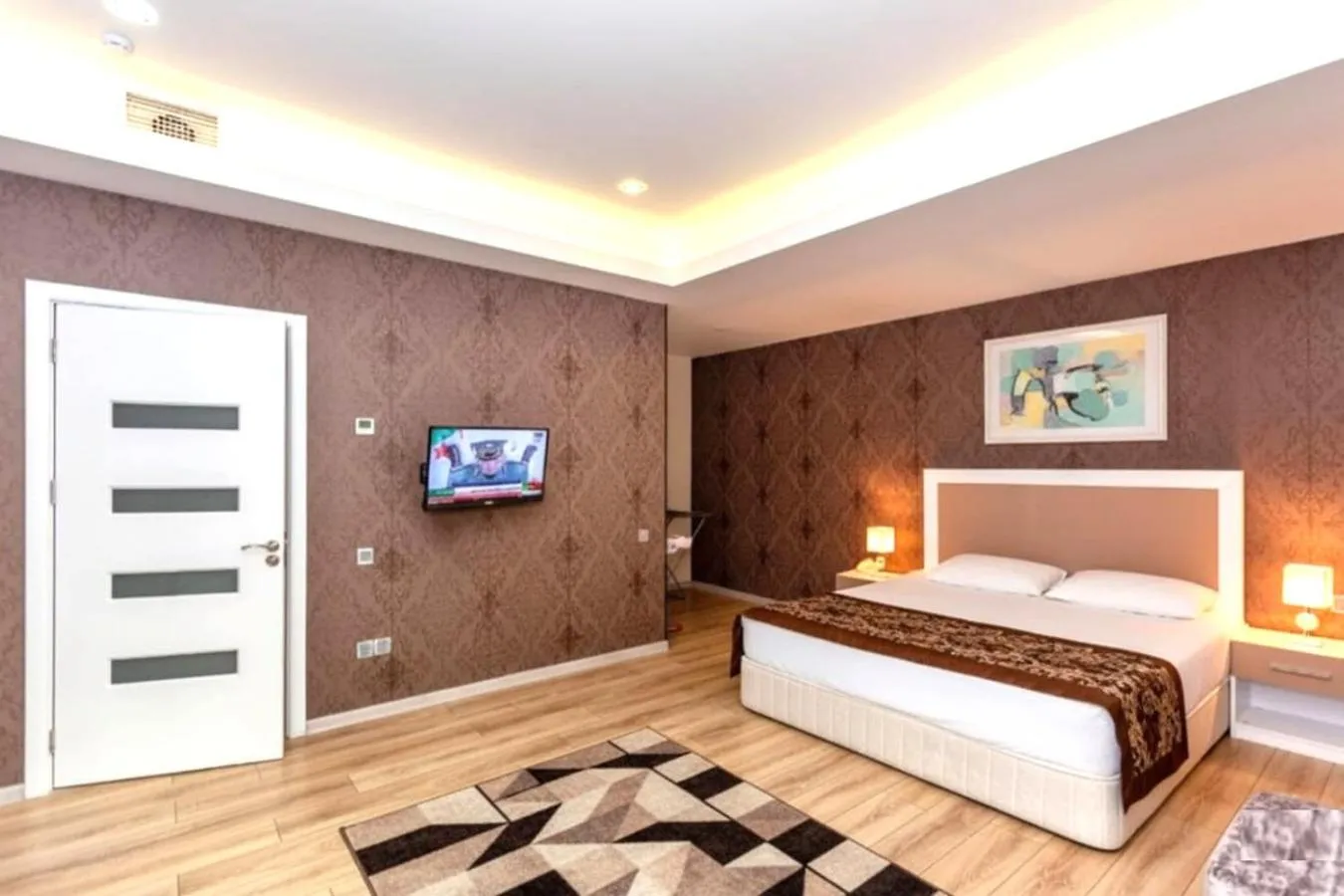 Photo of the whole room, Bed in Diplomat Suites Hotel