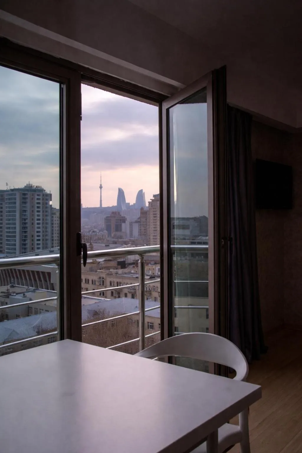 City view in Diplomat Suites Hotel