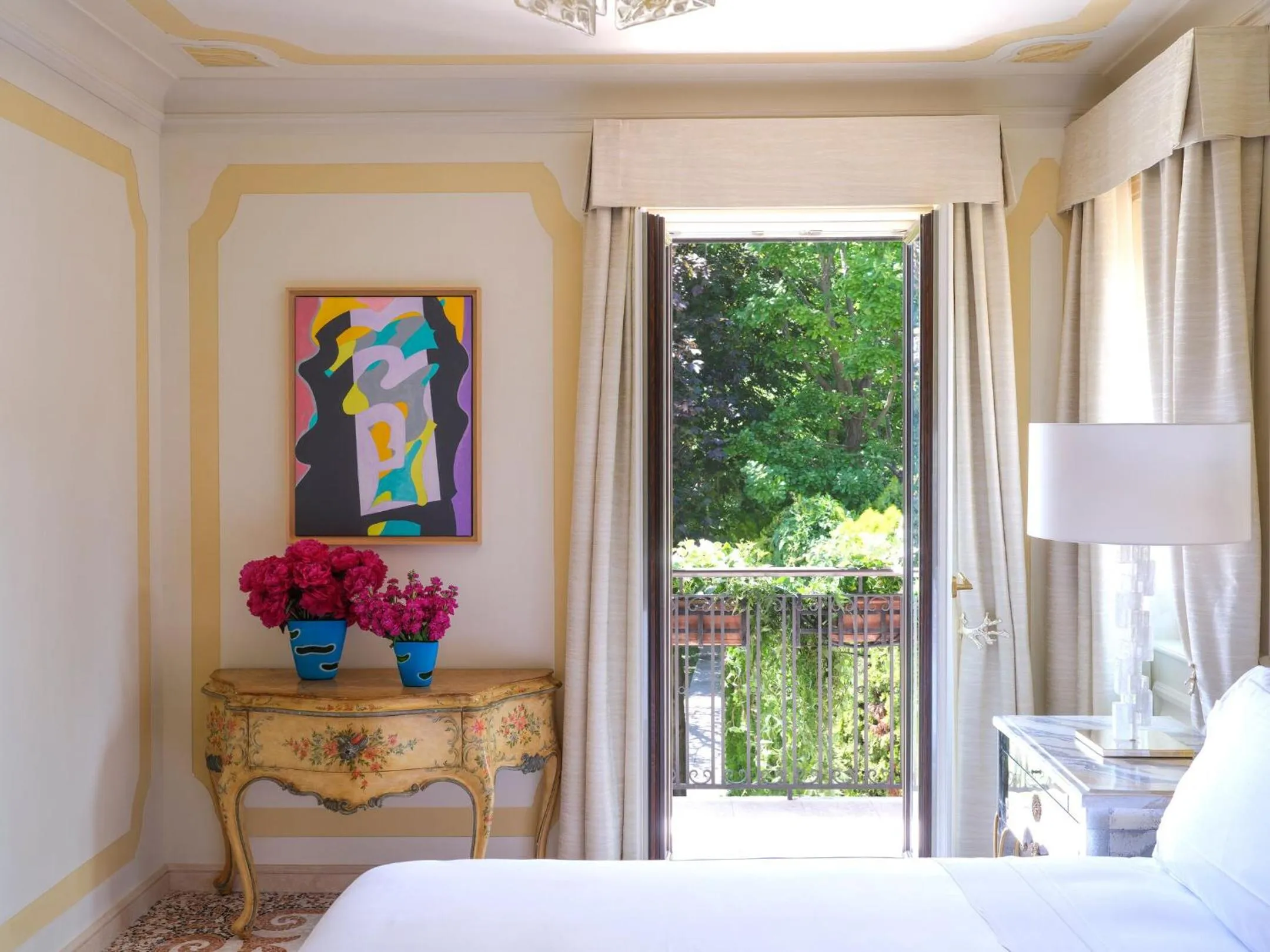 Bedroom, Bed in Hotel Cipriani, A Belmond Hotel, Venice