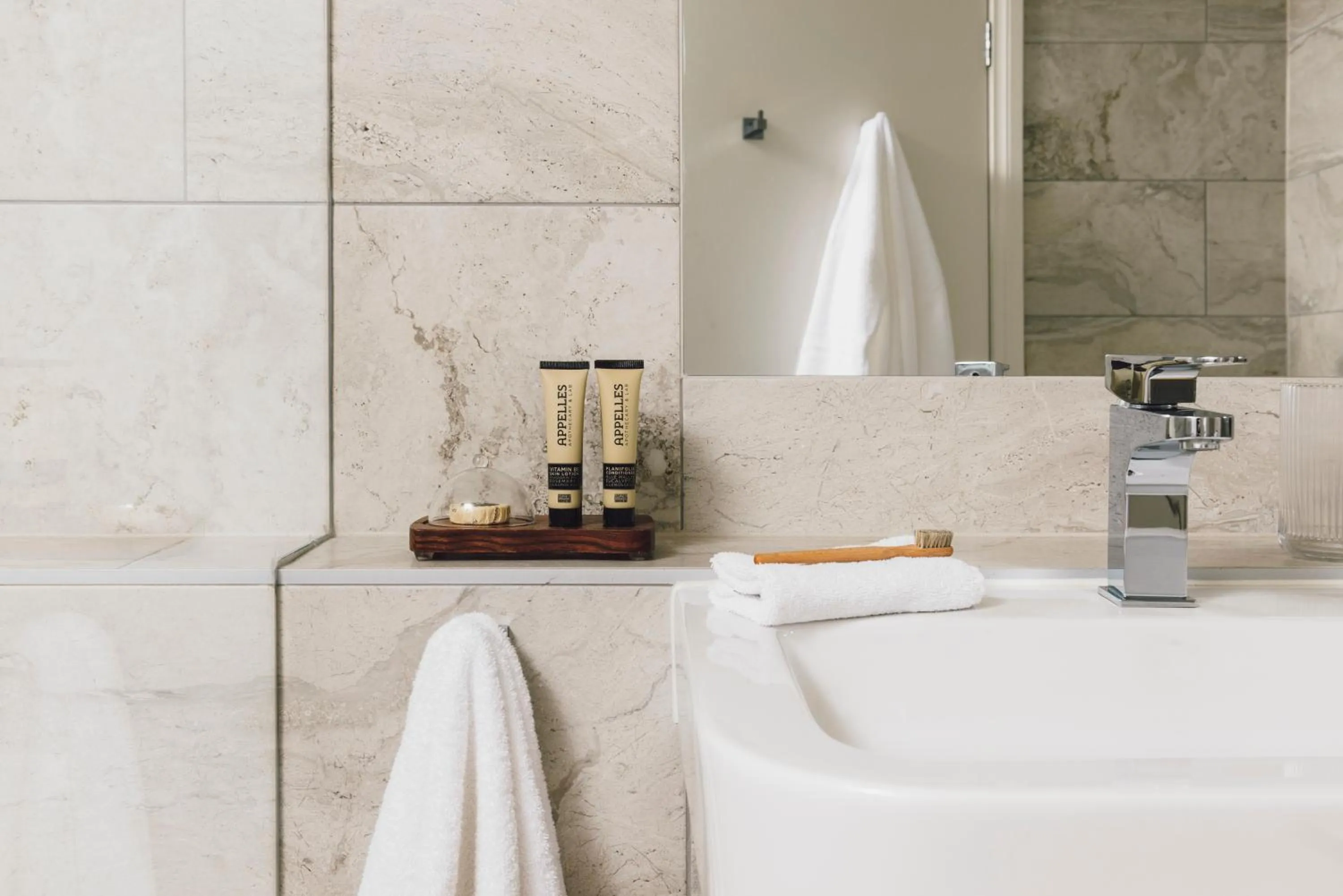 Bathroom in Quay West Suites Melbourne