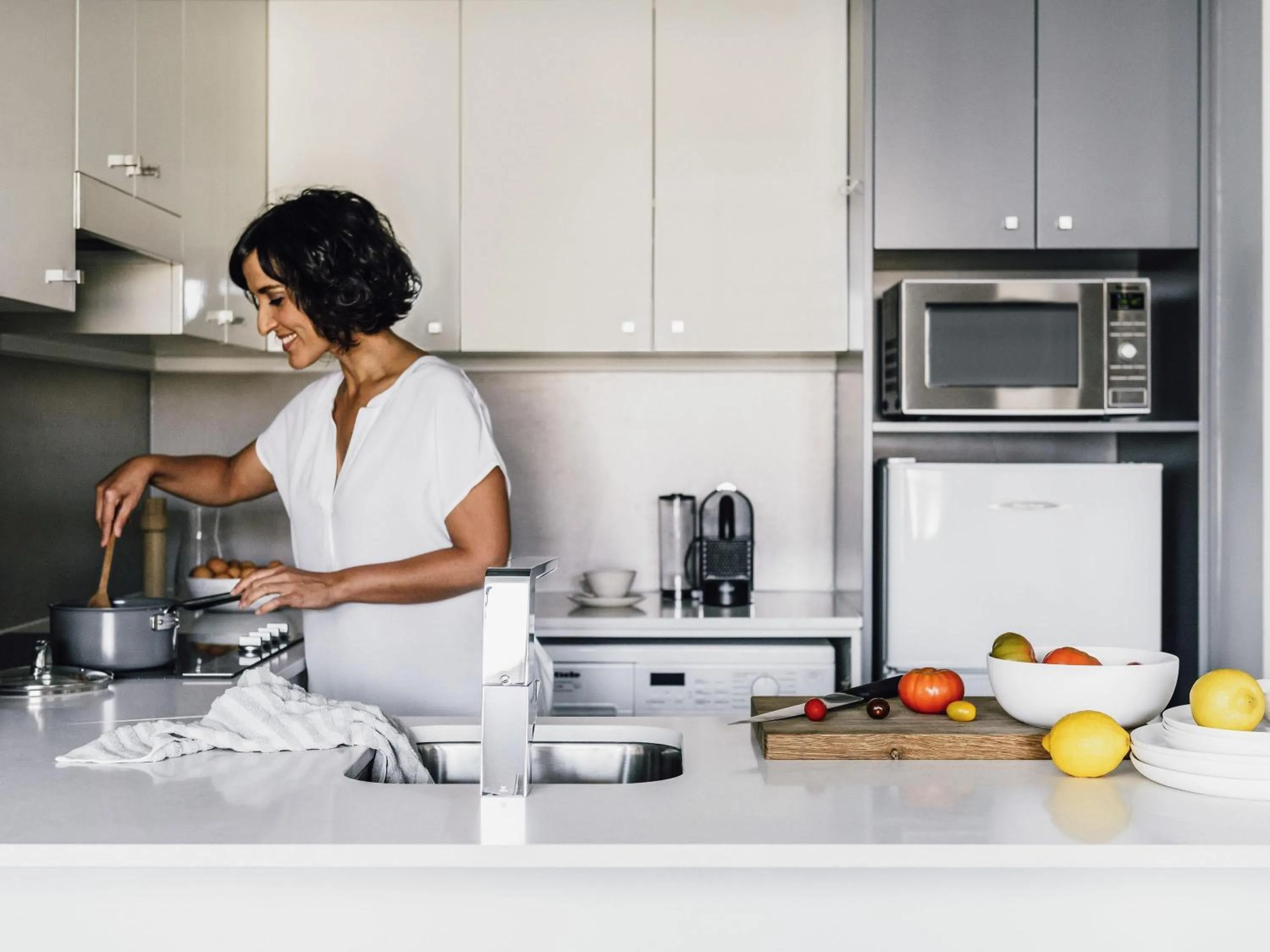 Bedroom in Quay West Suites Melbourne