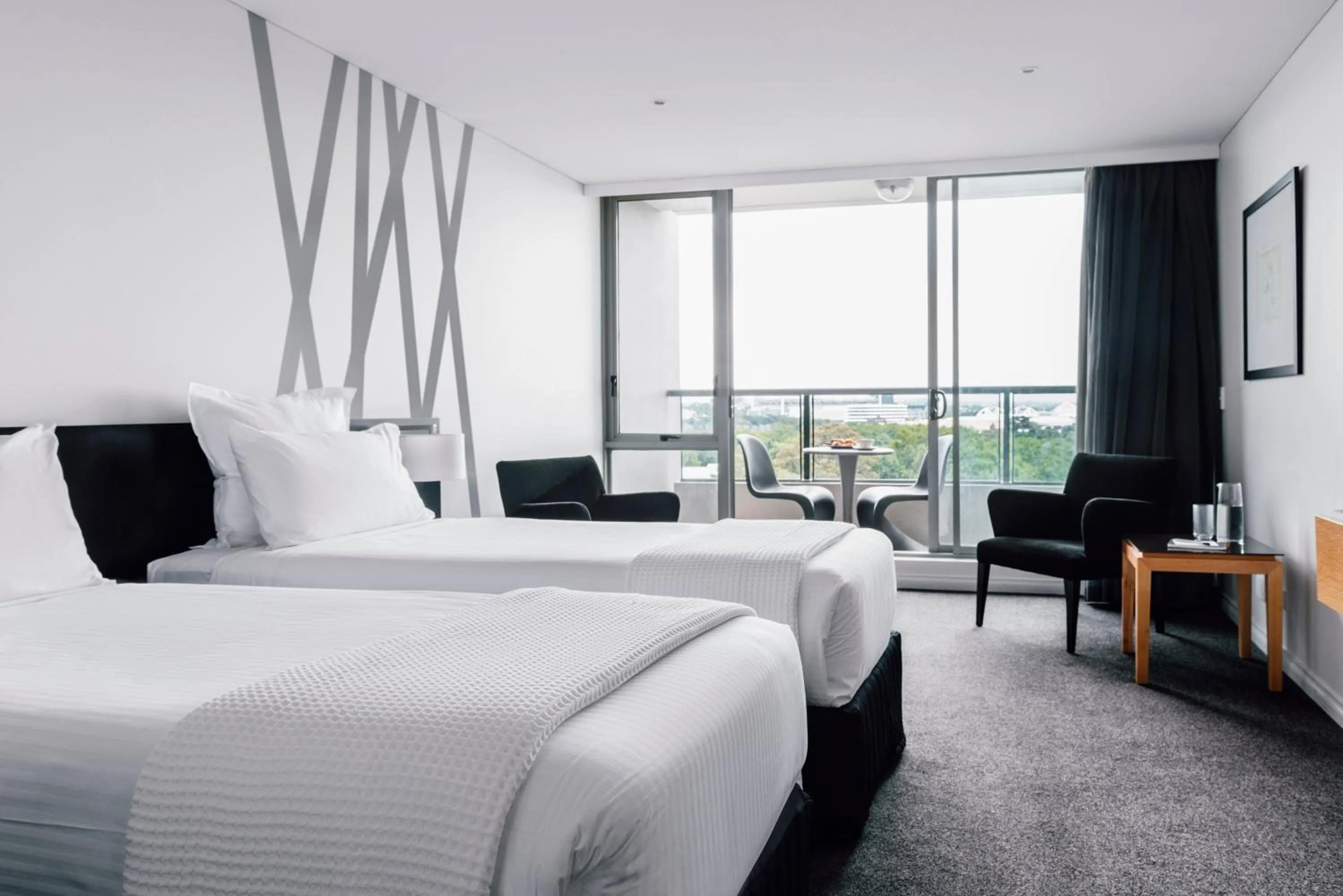 Bed in Quay West Suites Melbourne