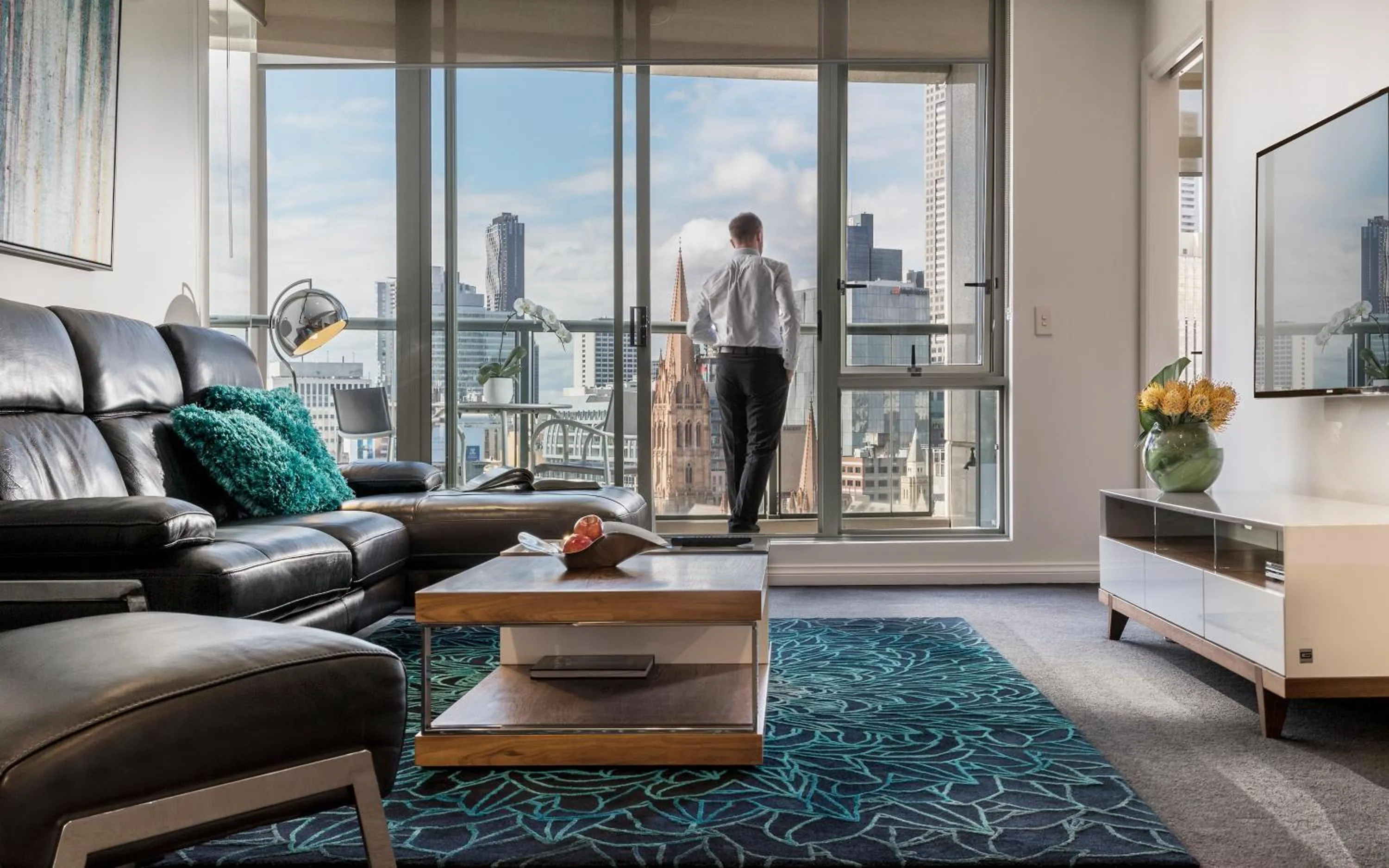 Balcony/Terrace in Quay West Suites Melbourne