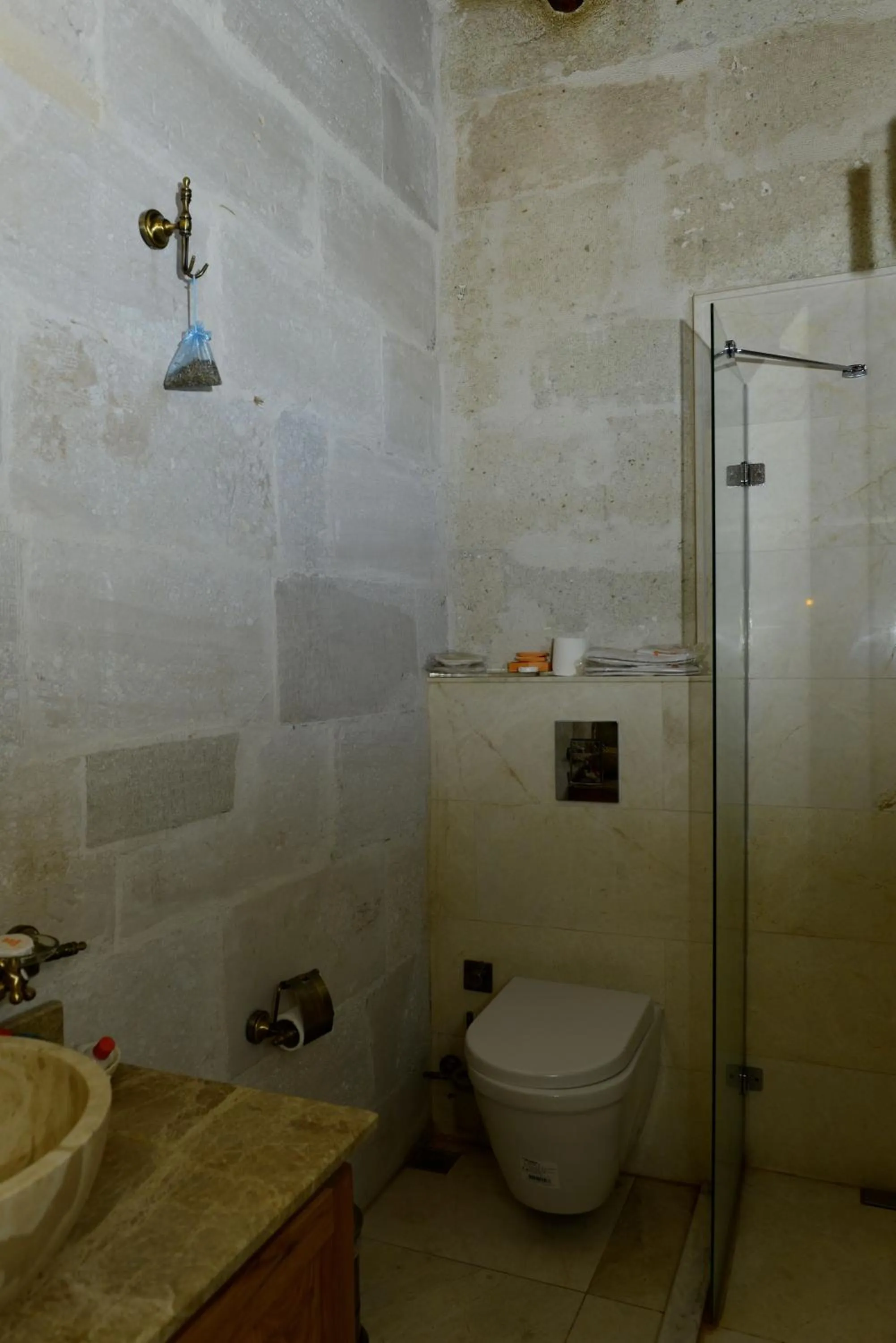 Shower in Caftan Cave Suites