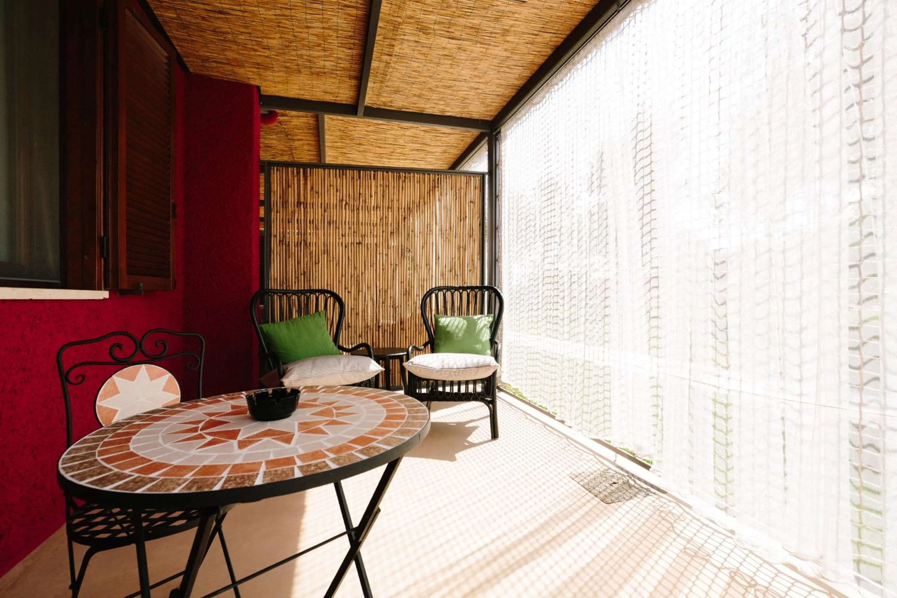 Patio in Country Resort Le Due Ruote