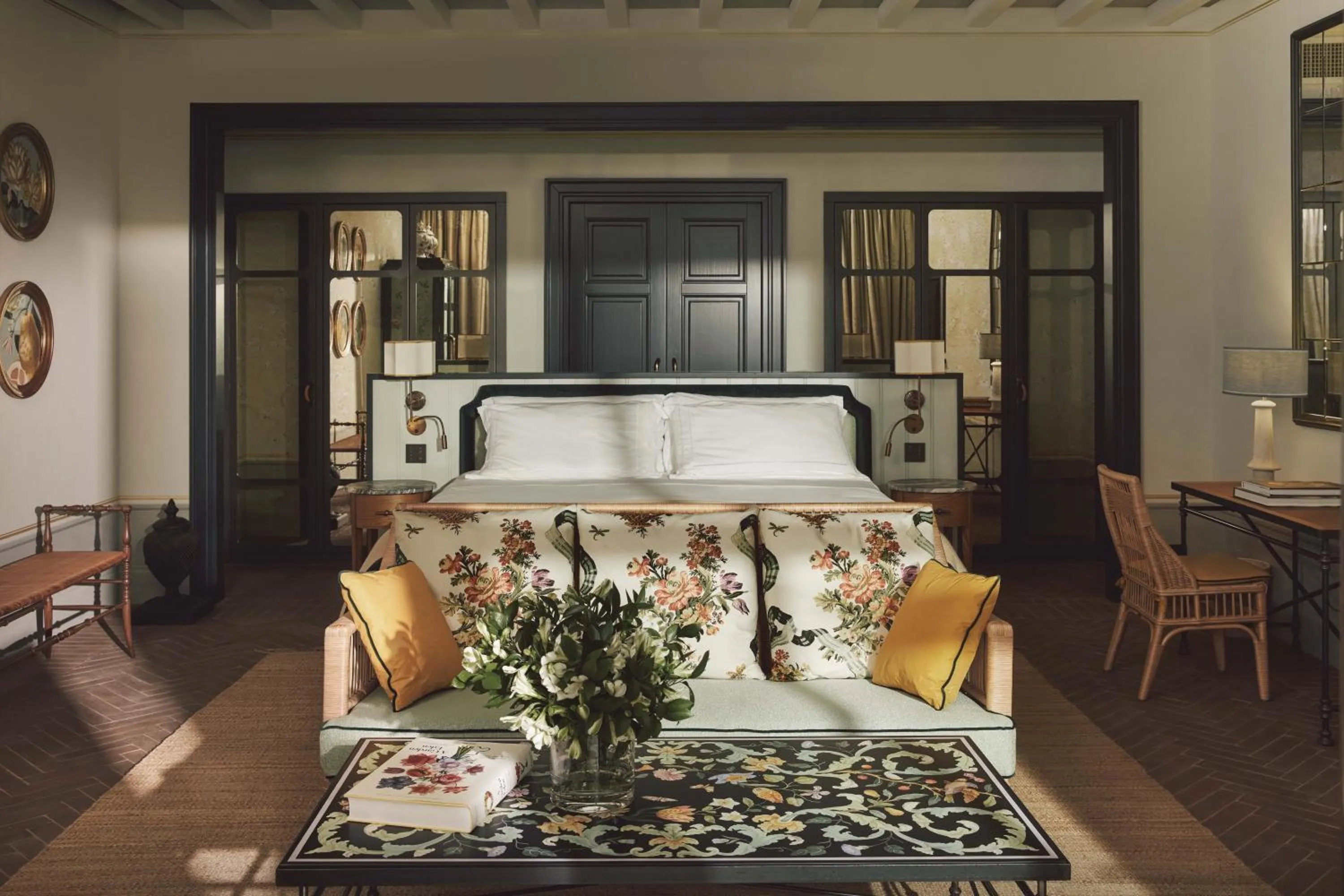 Bedroom, Bed in Villa San Michele, A Belmond Hotel, Florence