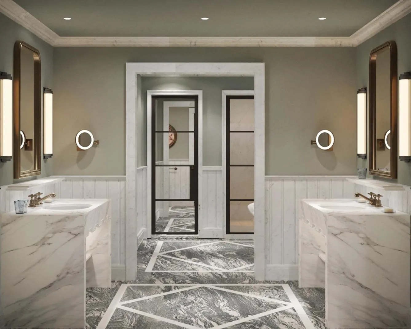 Bathroom in Villa San Michele, A Belmond Hotel, Florence