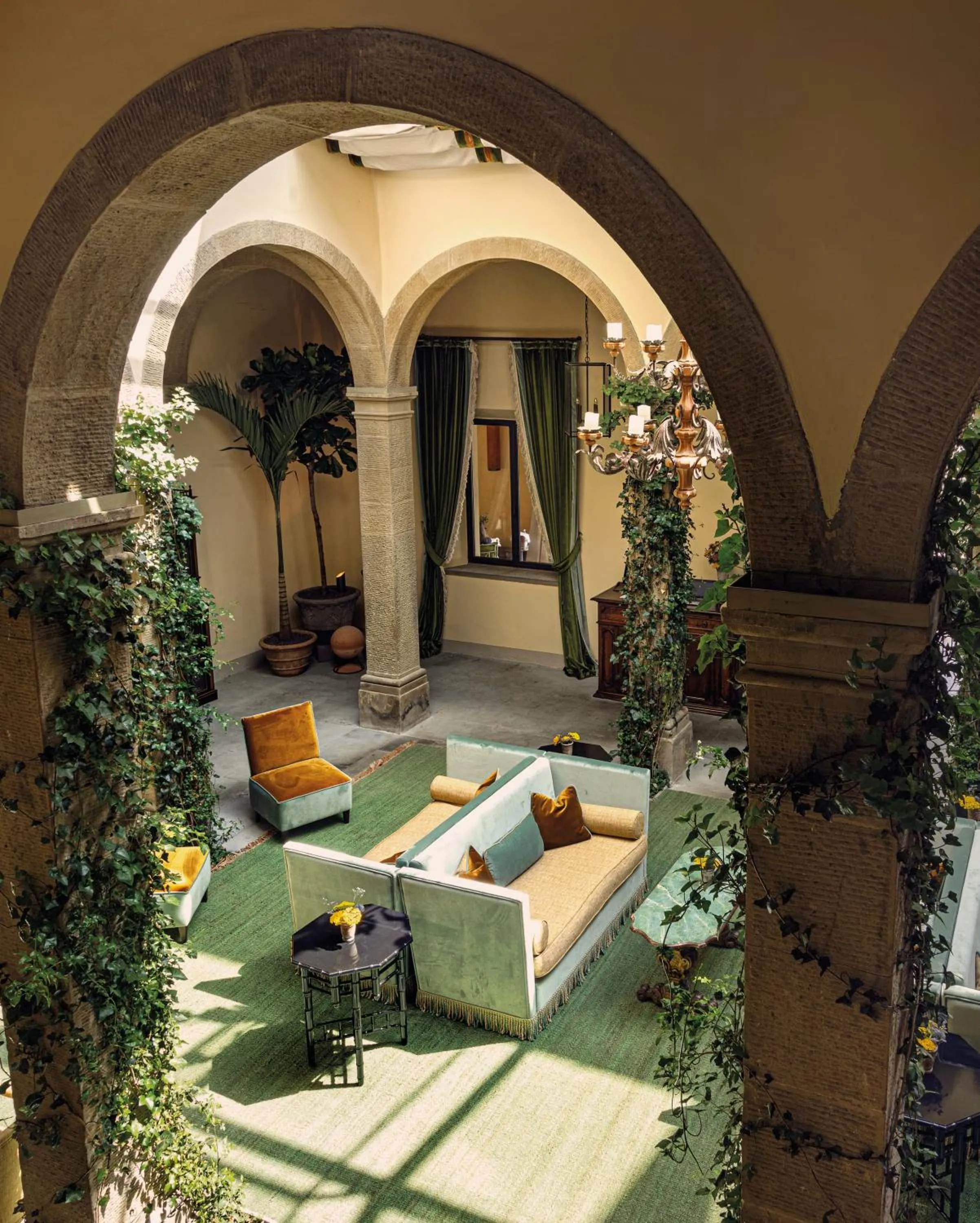 Dining area in Villa San Michele, A Belmond Hotel, Florence