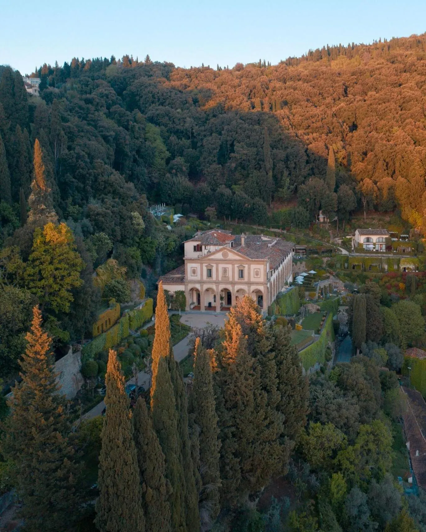 Facade/entrance in Villa San Michele, A Belmond Hotel, Florence