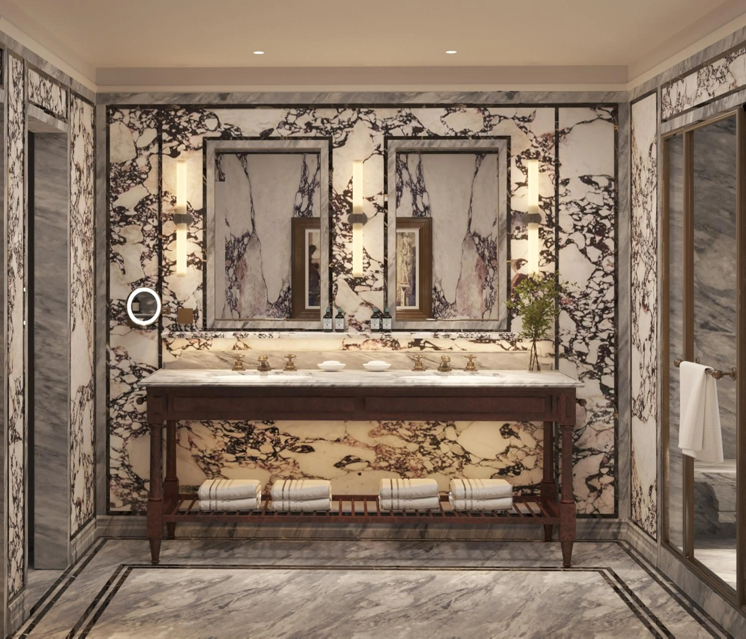 Bathroom in Villa San Michele, A Belmond Hotel, Florence