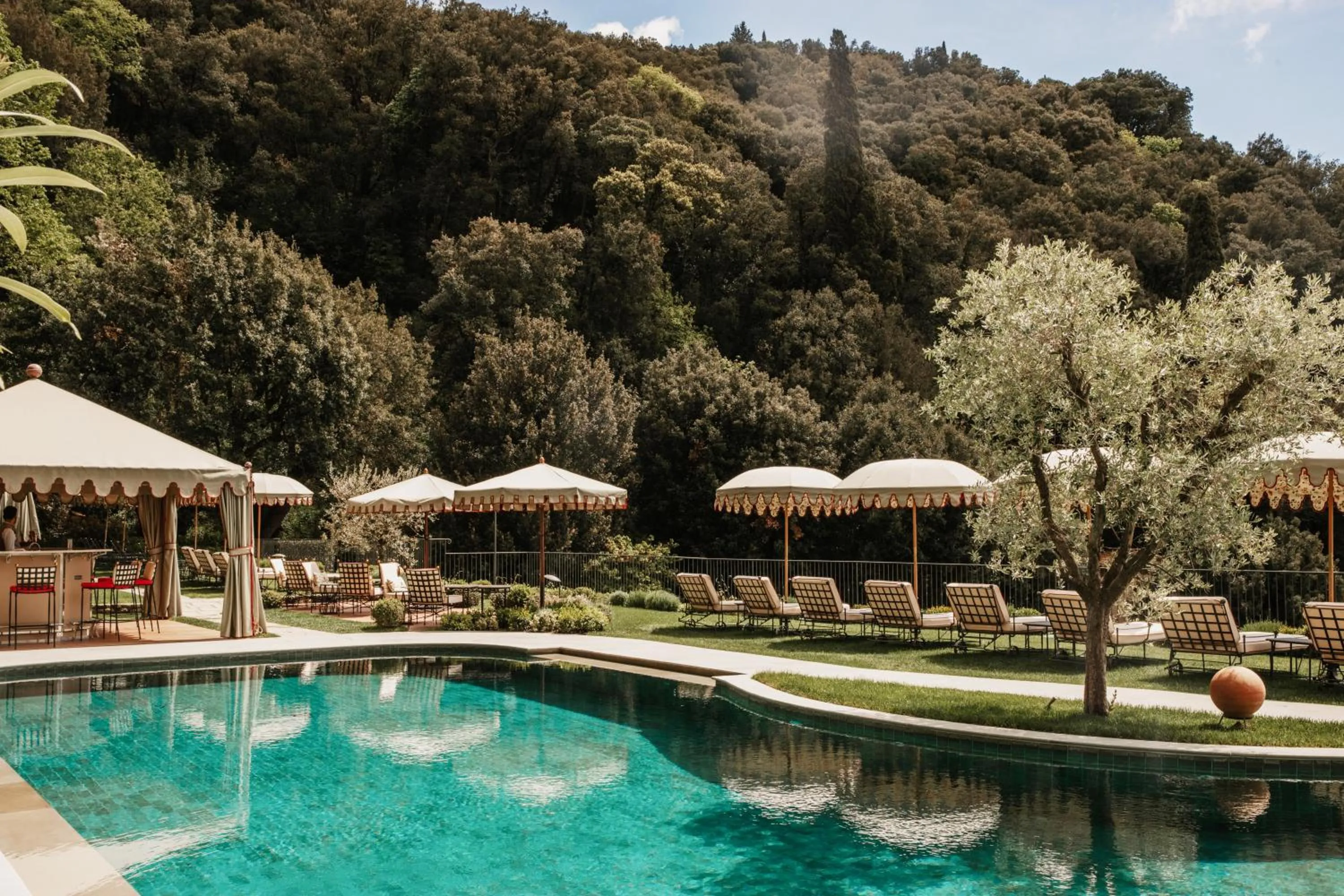 Swimming pool in Villa San Michele, A Belmond Hotel, Florence