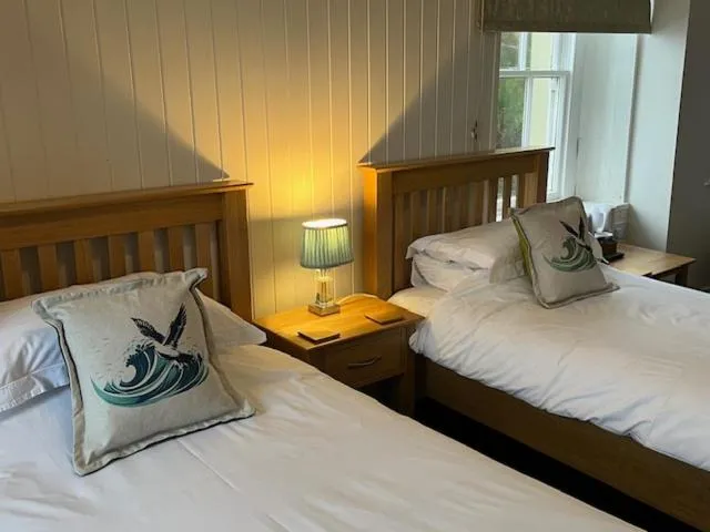 Bed in Hartland Quay Hotel