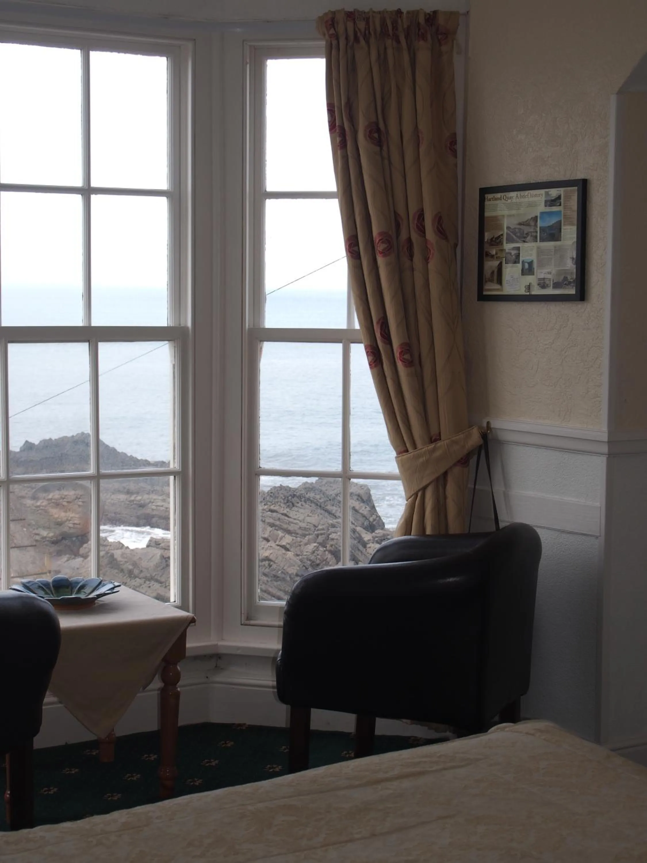 View (from property/room) in Hartland Quay Hotel