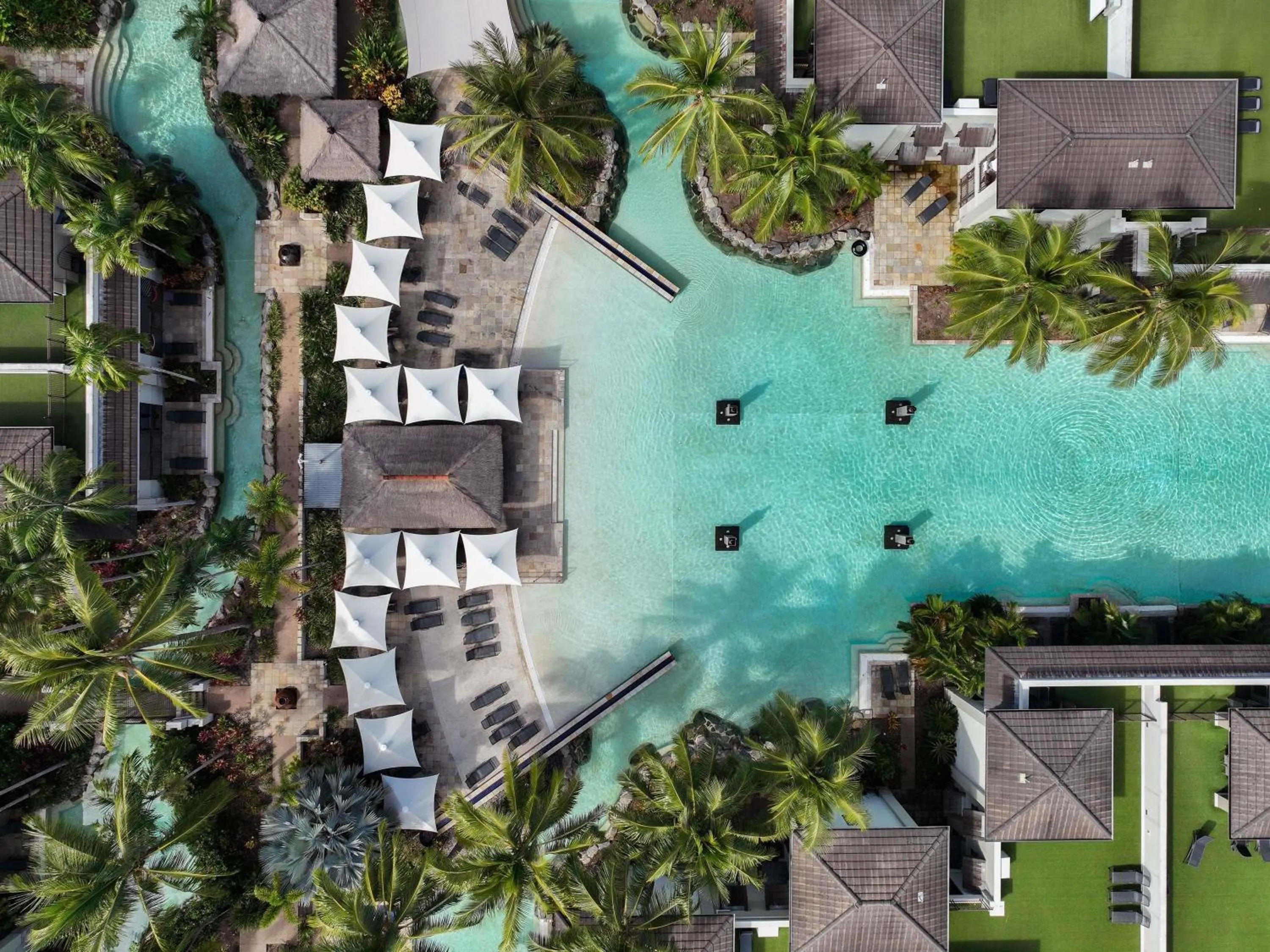 Pool view in Pullman Port Douglas Sea Temple Resort and Spa