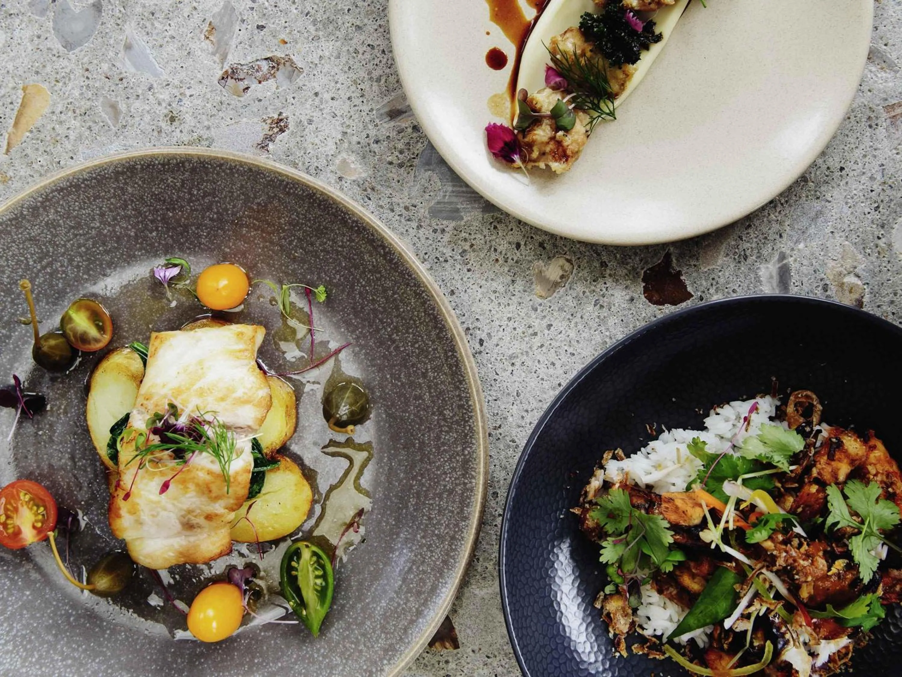 Restaurant/places to eat in Pullman Port Douglas Sea Temple Resort and Spa