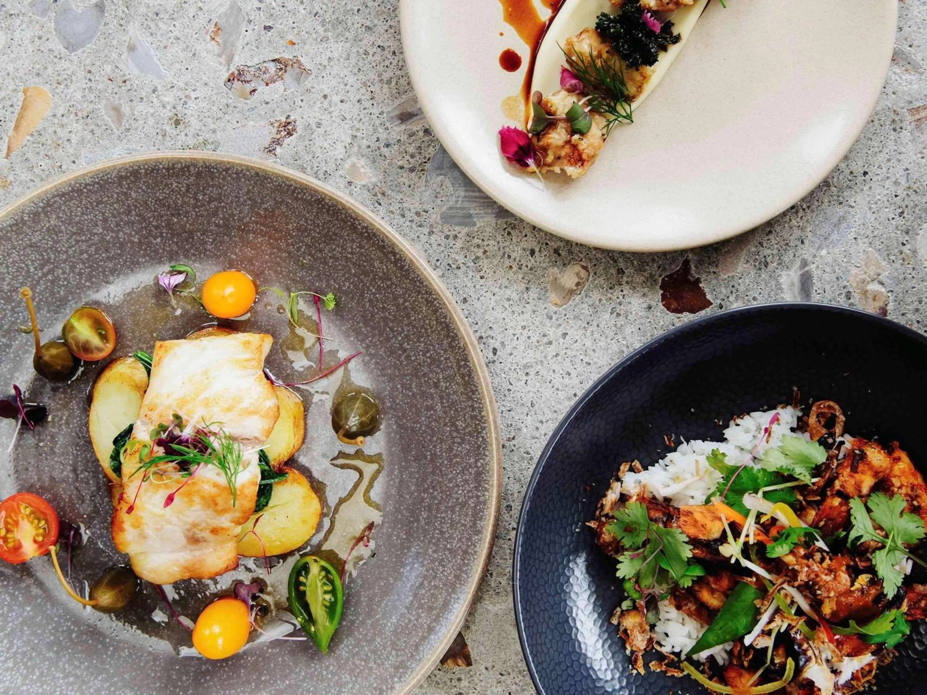 Restaurant/places to eat in Pullman Port Douglas Sea Temple Resort and Spa