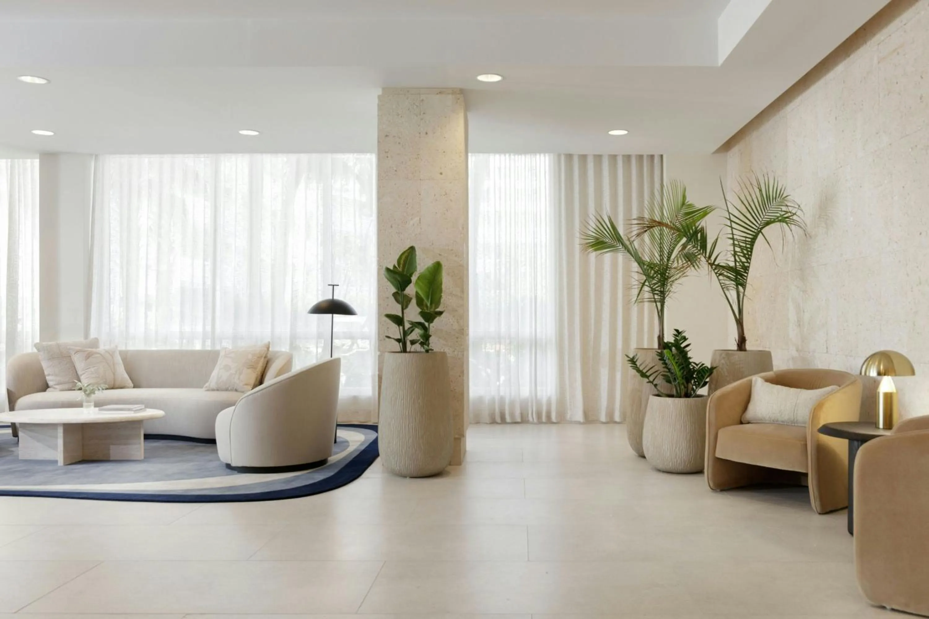 Lobby or reception in Fort Lauderdale Marriott Pompano Beach Resort