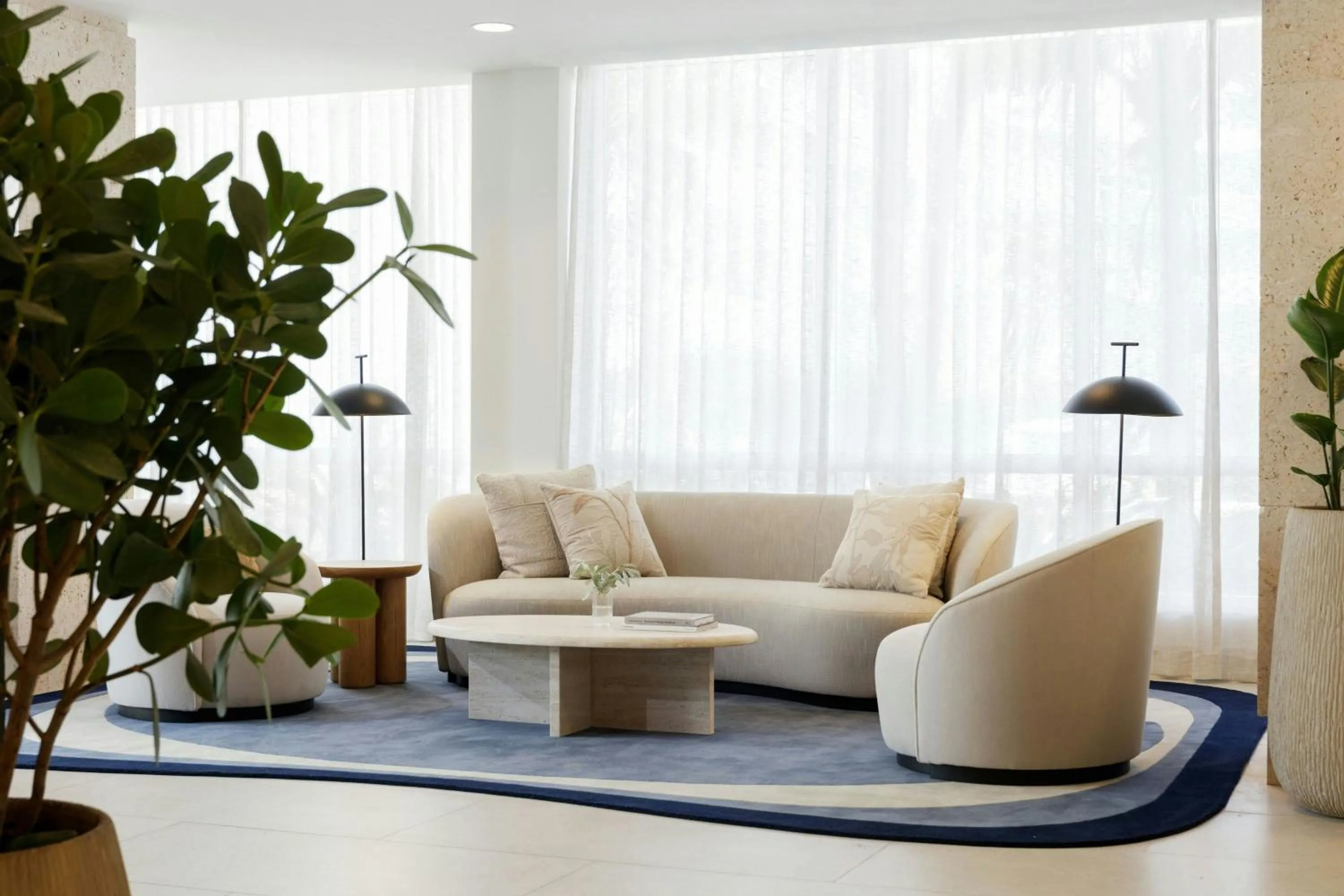 Lobby or reception in Fort Lauderdale Marriott Pompano Beach Resort