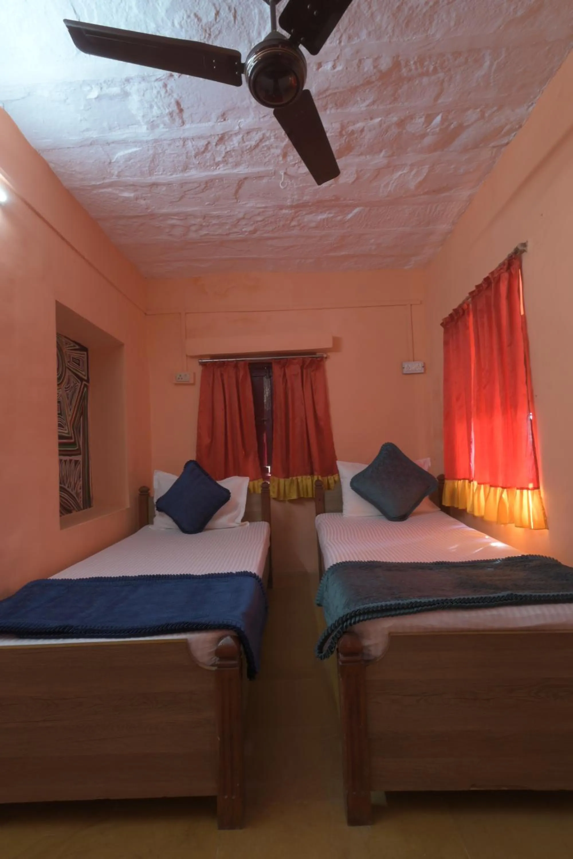 Bed in Deepak Hotel & Restaurant