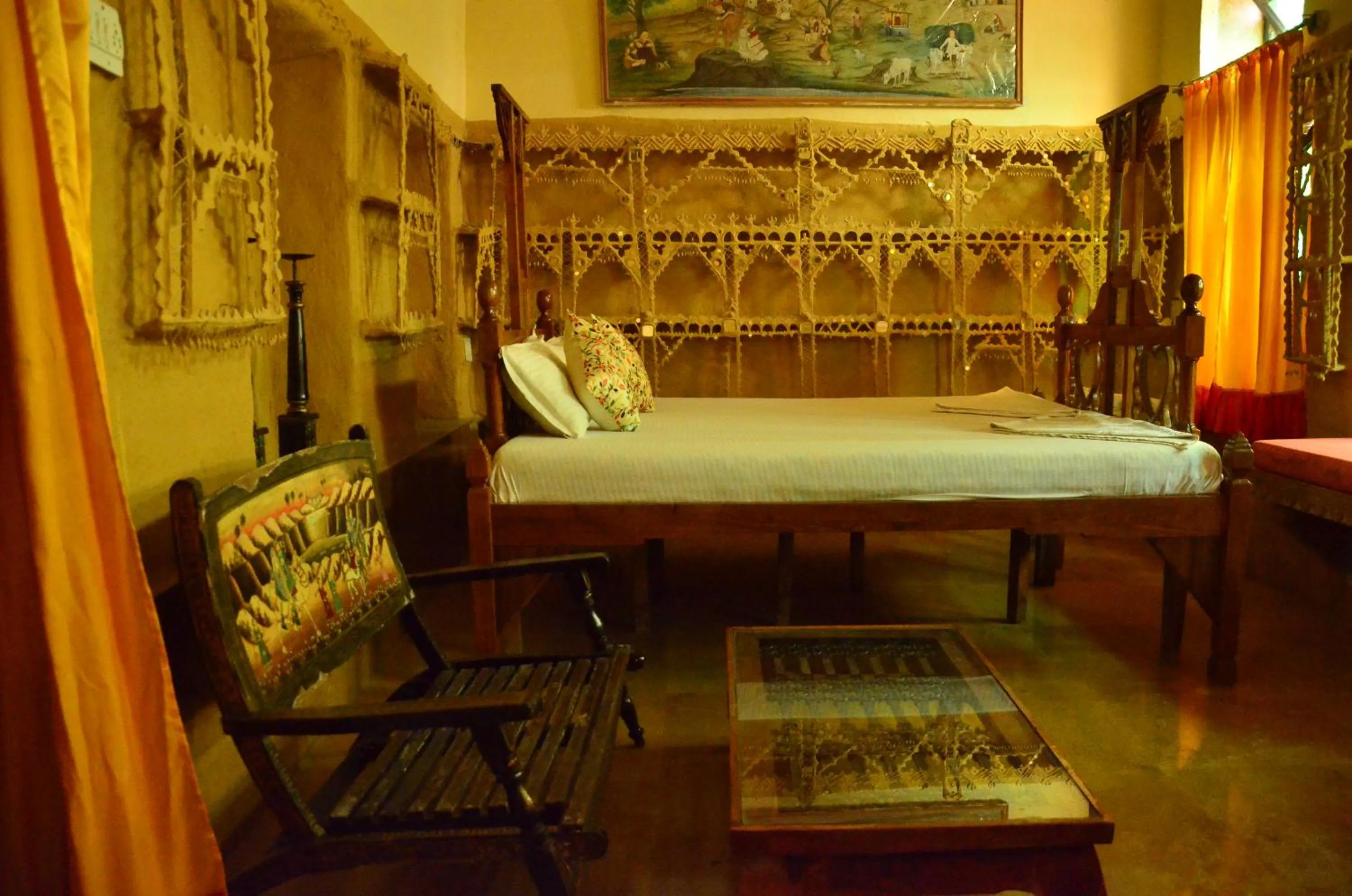 Bedroom, Bed in Deepak Hotel & Restaurant