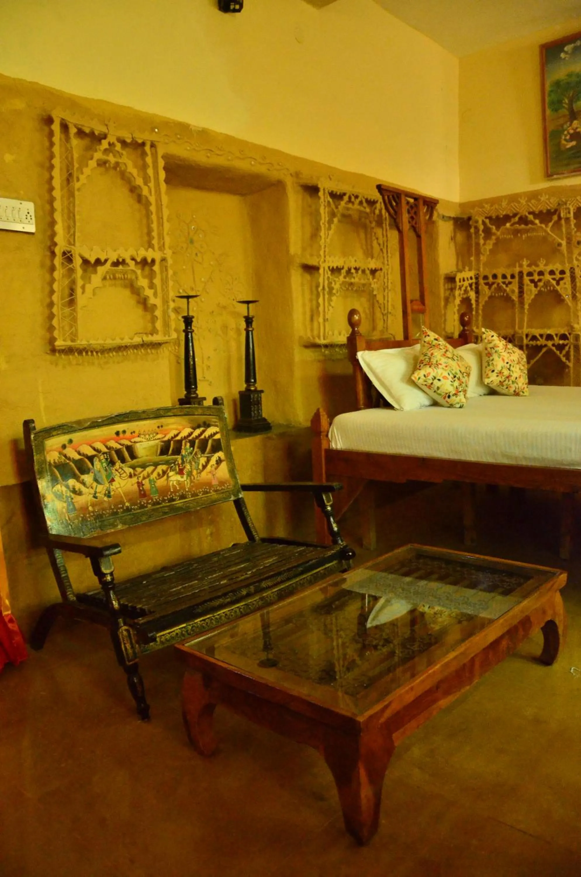 Bedroom, Bed in Deepak Hotel & Restaurant