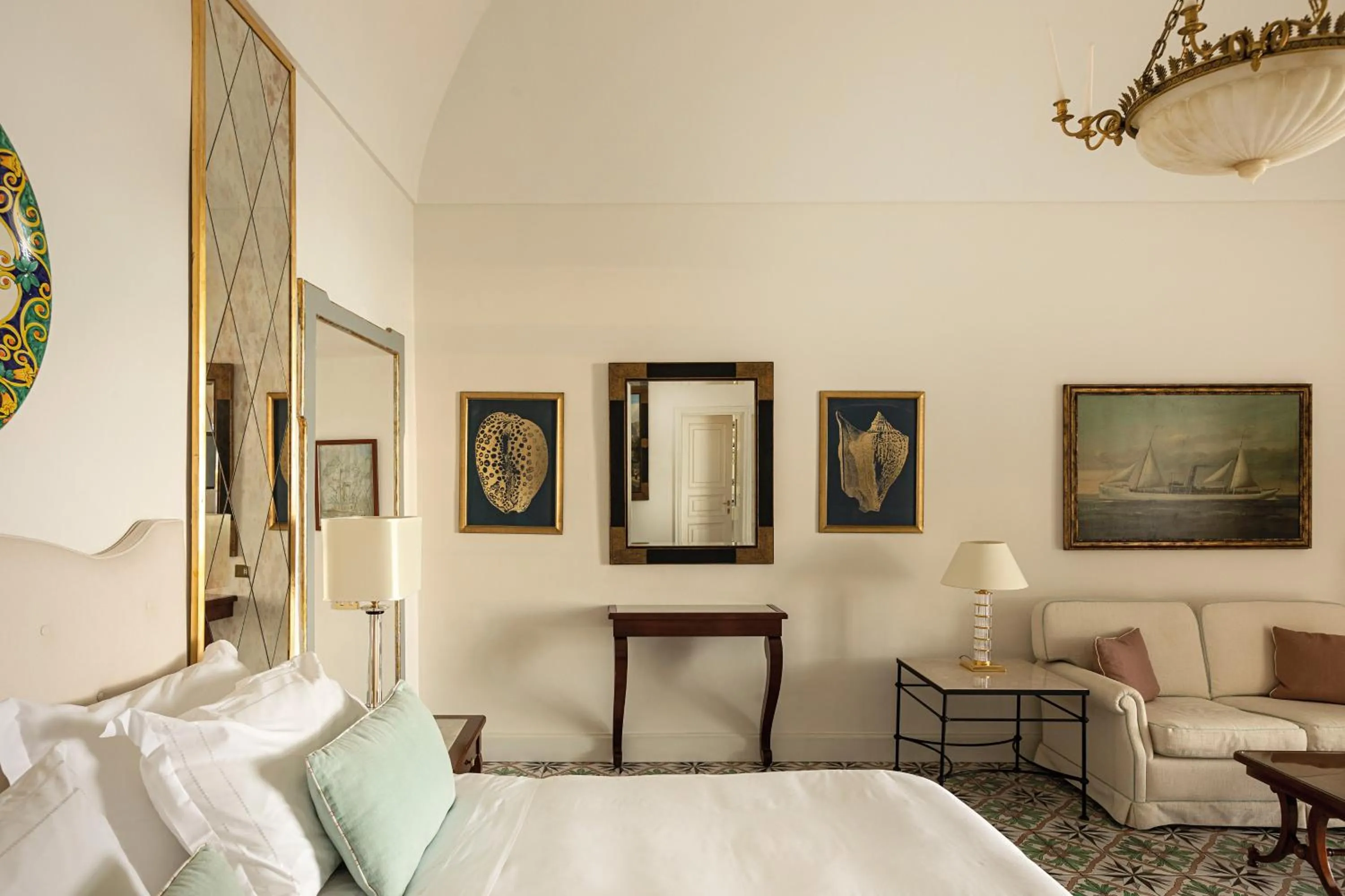 Bedroom, Bed in Caruso, A Belmond Hotel, Amalfi Coast
