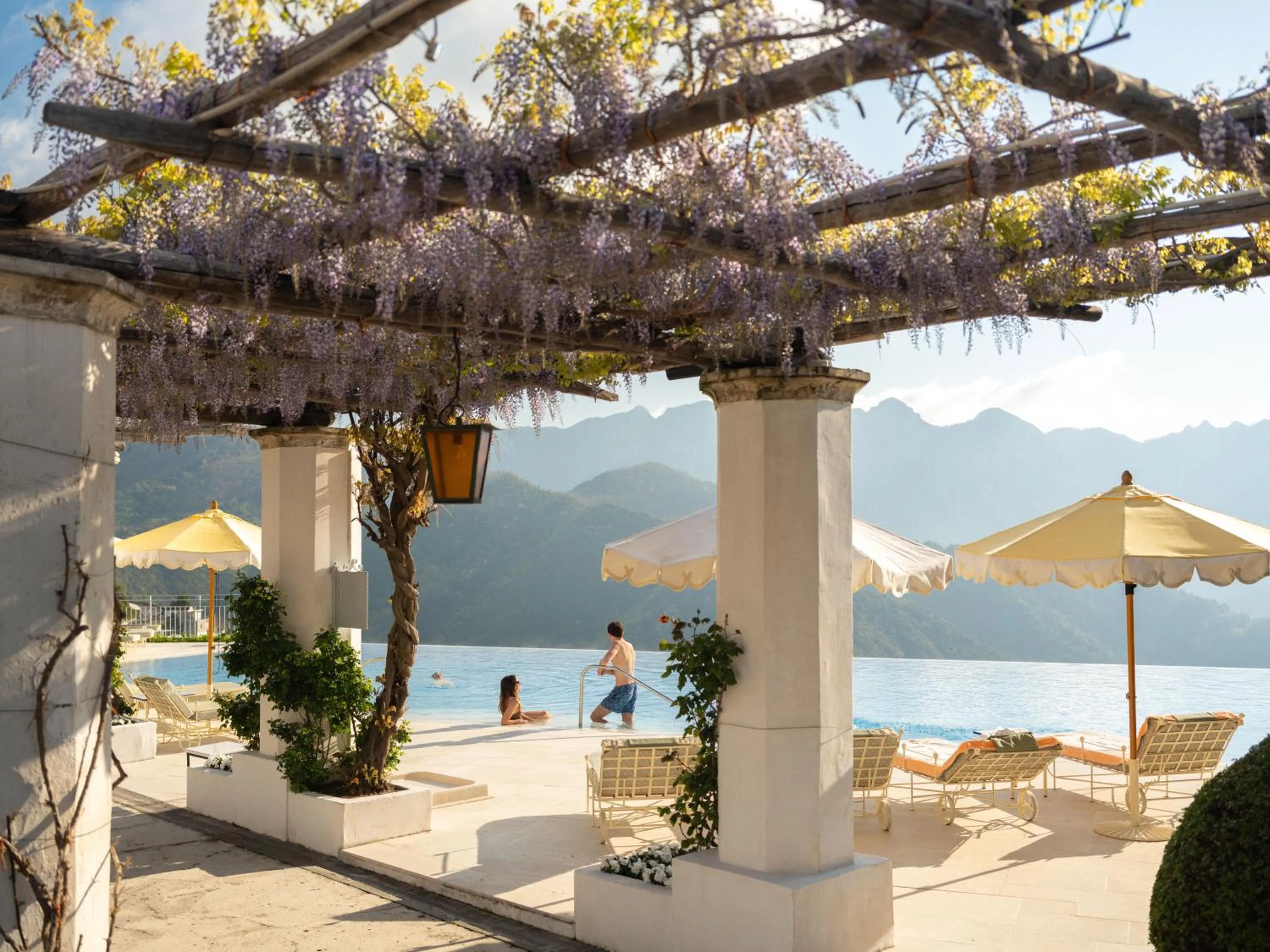 Swimming pool in Caruso, A Belmond Hotel, Amalfi Coast